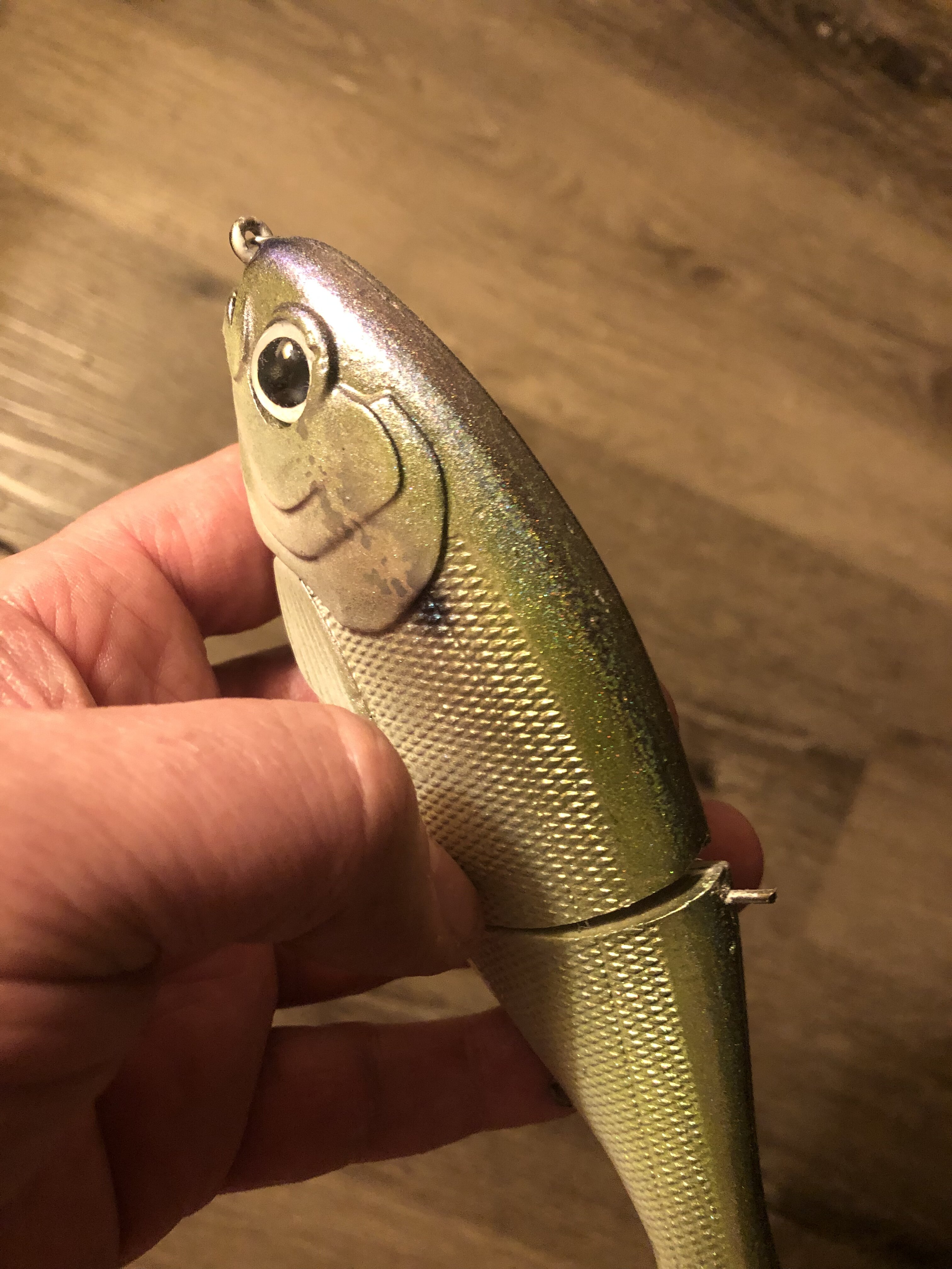 Bullshad Shad Glide Black Market Swimbait Underground