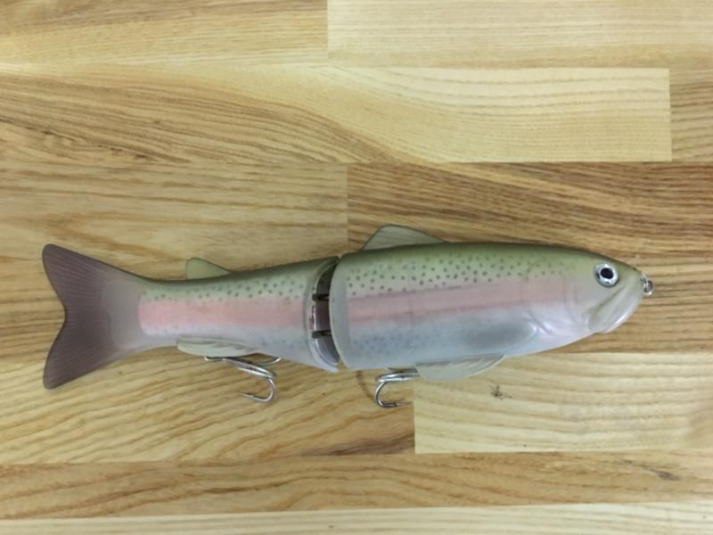 New Deps 250 Japan Trout - Black Market - Swimbait Underground