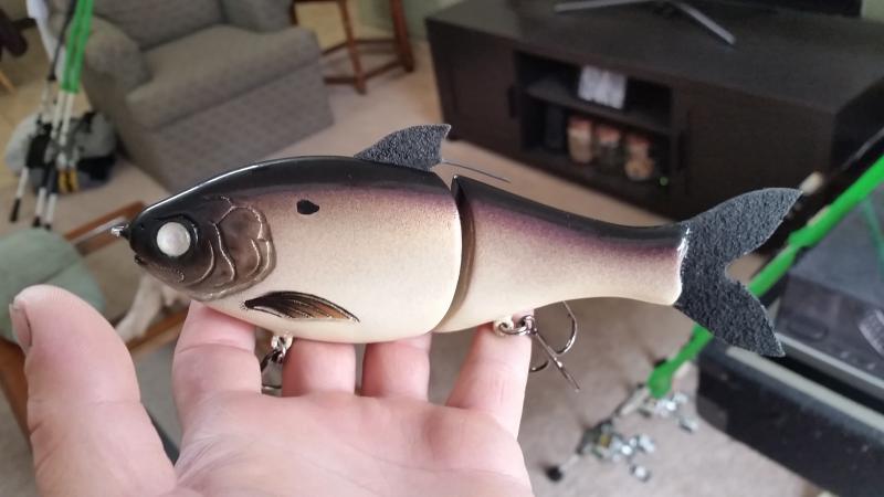 Hand Carved PVC Glide Baits - Hard Baits -  - Tackle  Building Forums