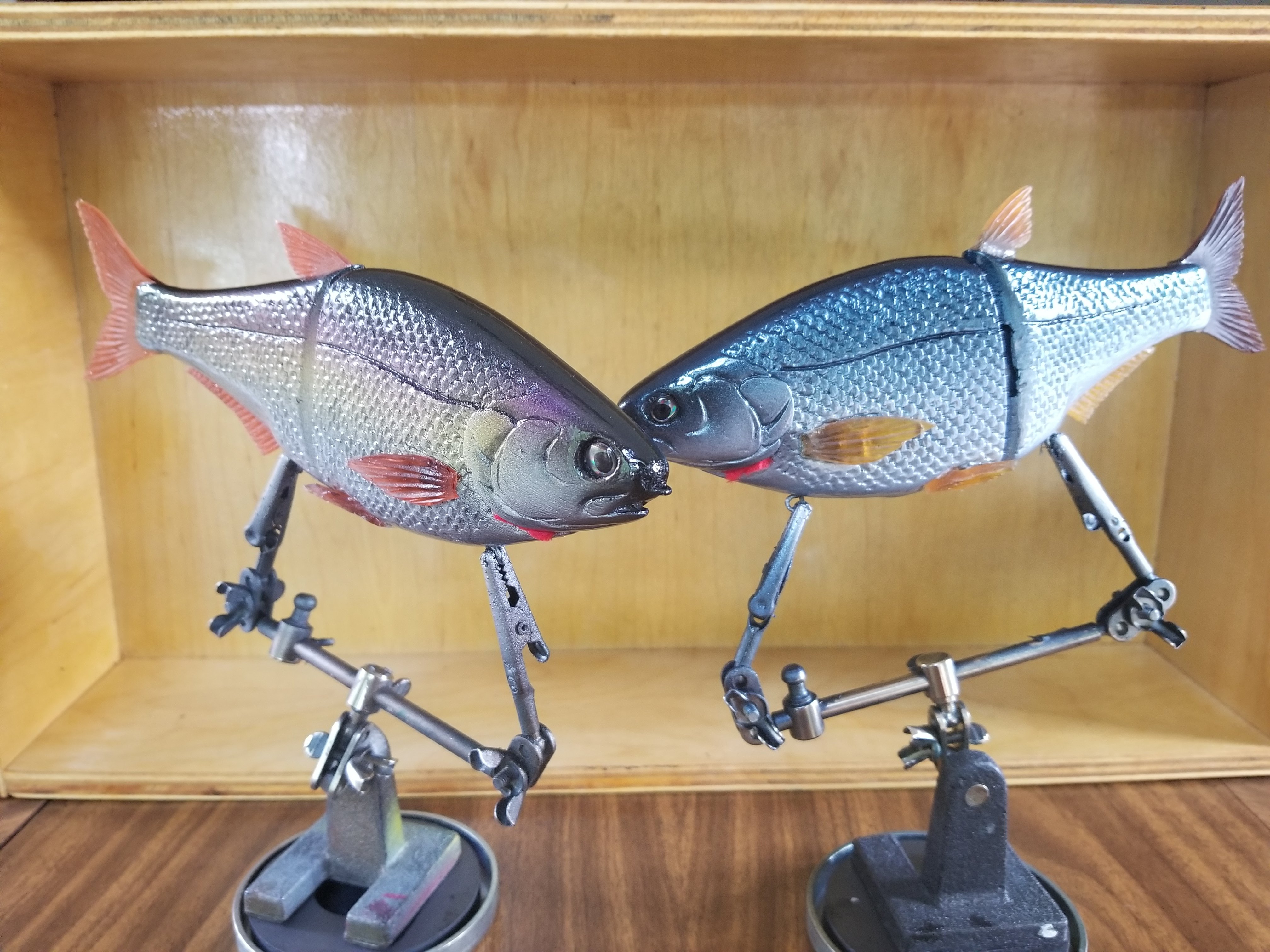 RAINBOW TROUT - 11~ HINKLE TROUT CLONE K.O SWIMBAIT CUSTOM - SHAD KGB 3:16  abroad prompt decision : Real Yahoo auction salling