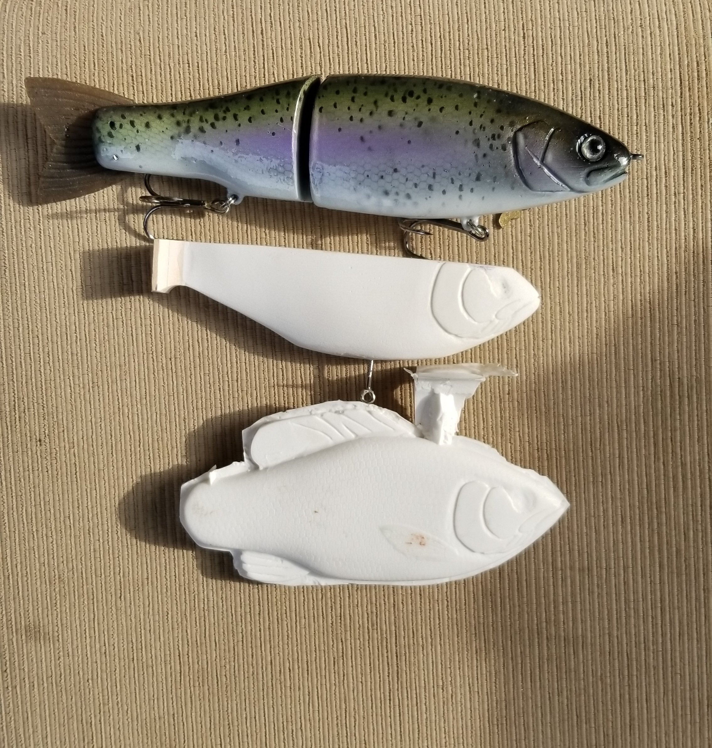 5 1/2 wooden swimbait - Hard Baits -  - Tackle  Building Forums