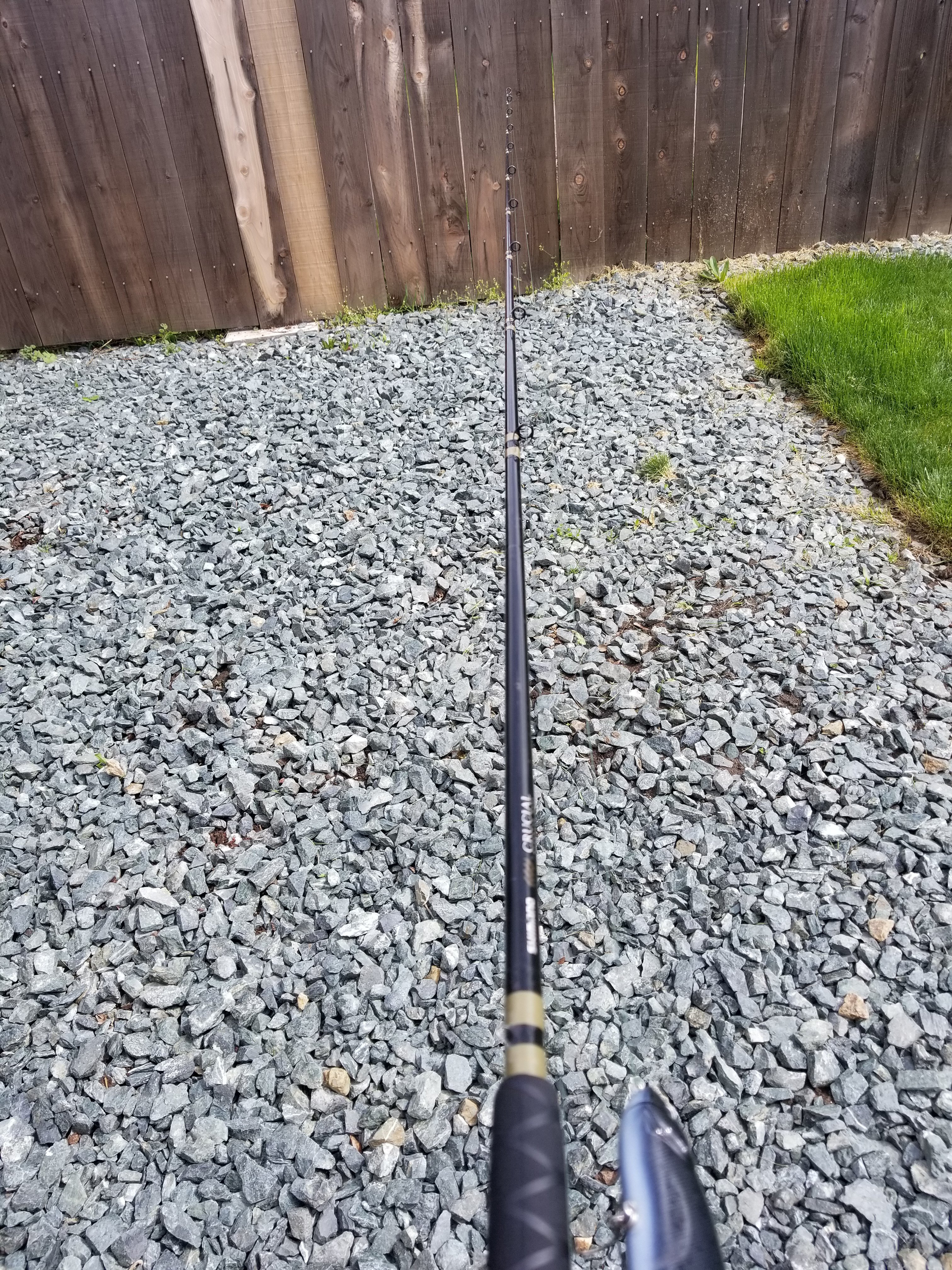 7'5” Warbait Premium Rod & Shimano Tranx 300 gettin the young