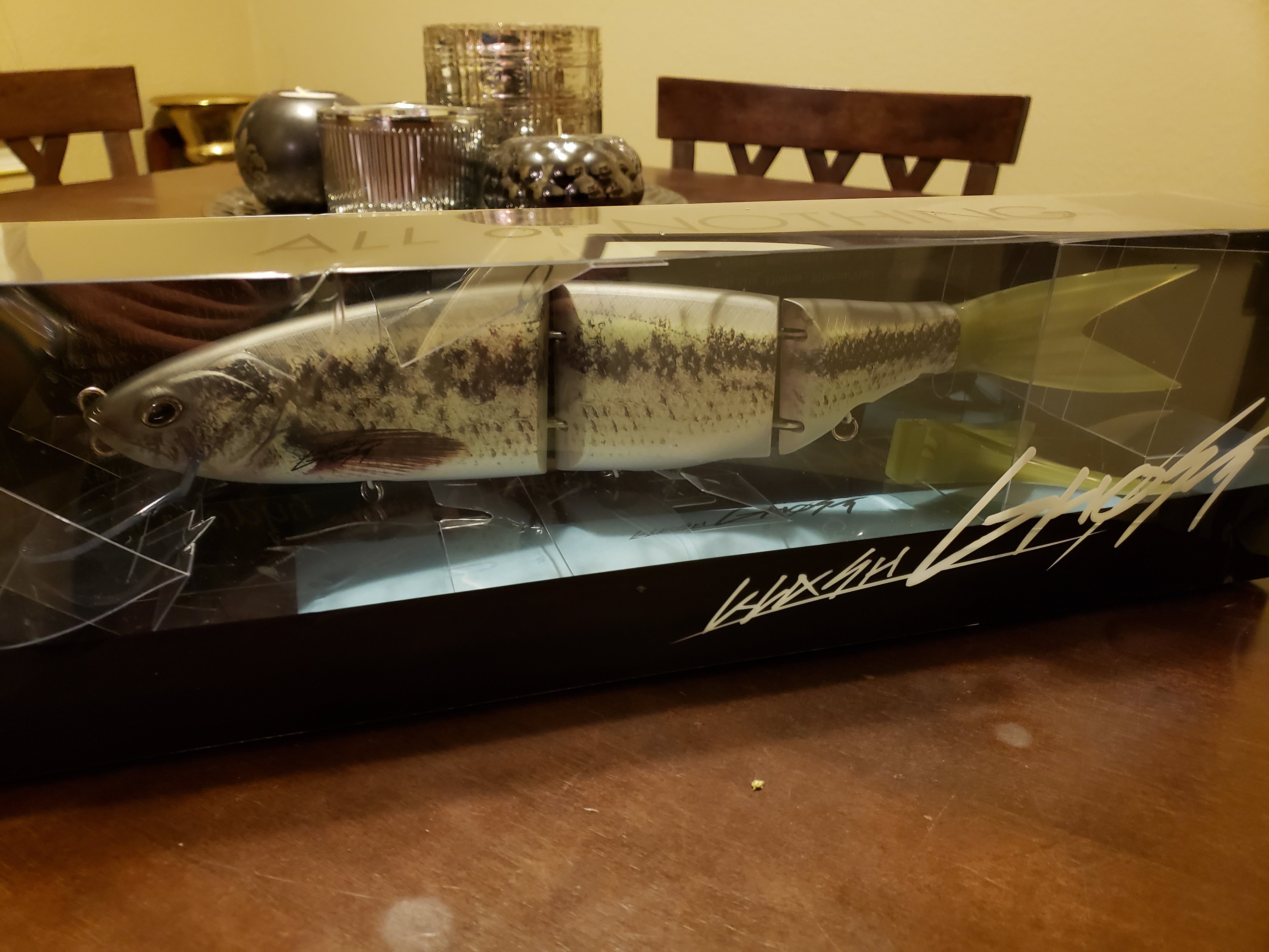 DRT Klash Ghost Bass Color - Black Market - Swimbait Underground