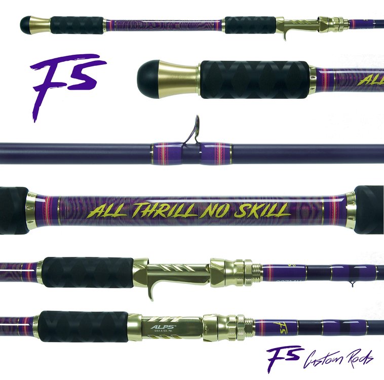 F5 custom rods - The Underground - Swimbait Underground