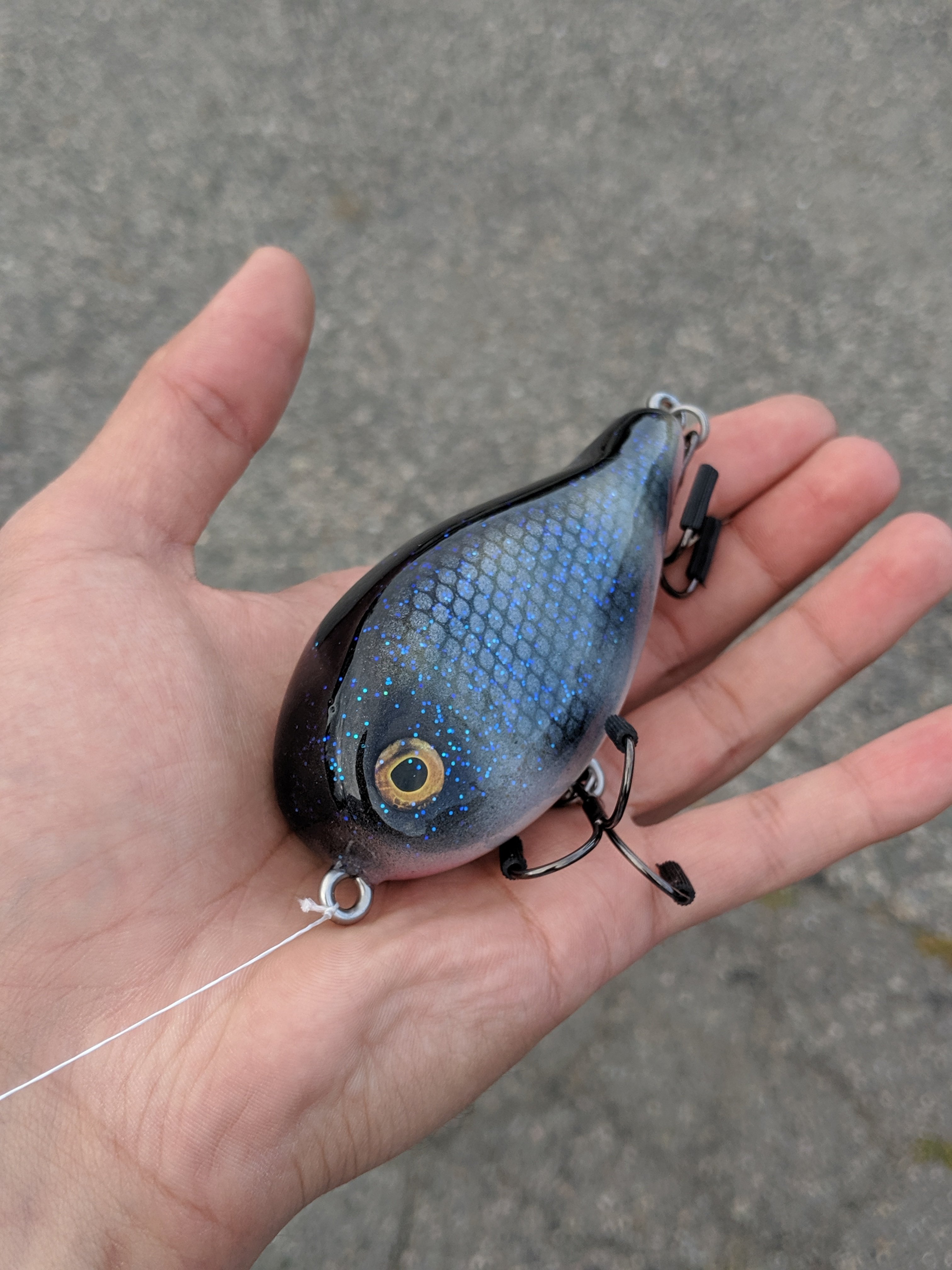 Walk the dog gill bait Grass Roots Swimbait Underground