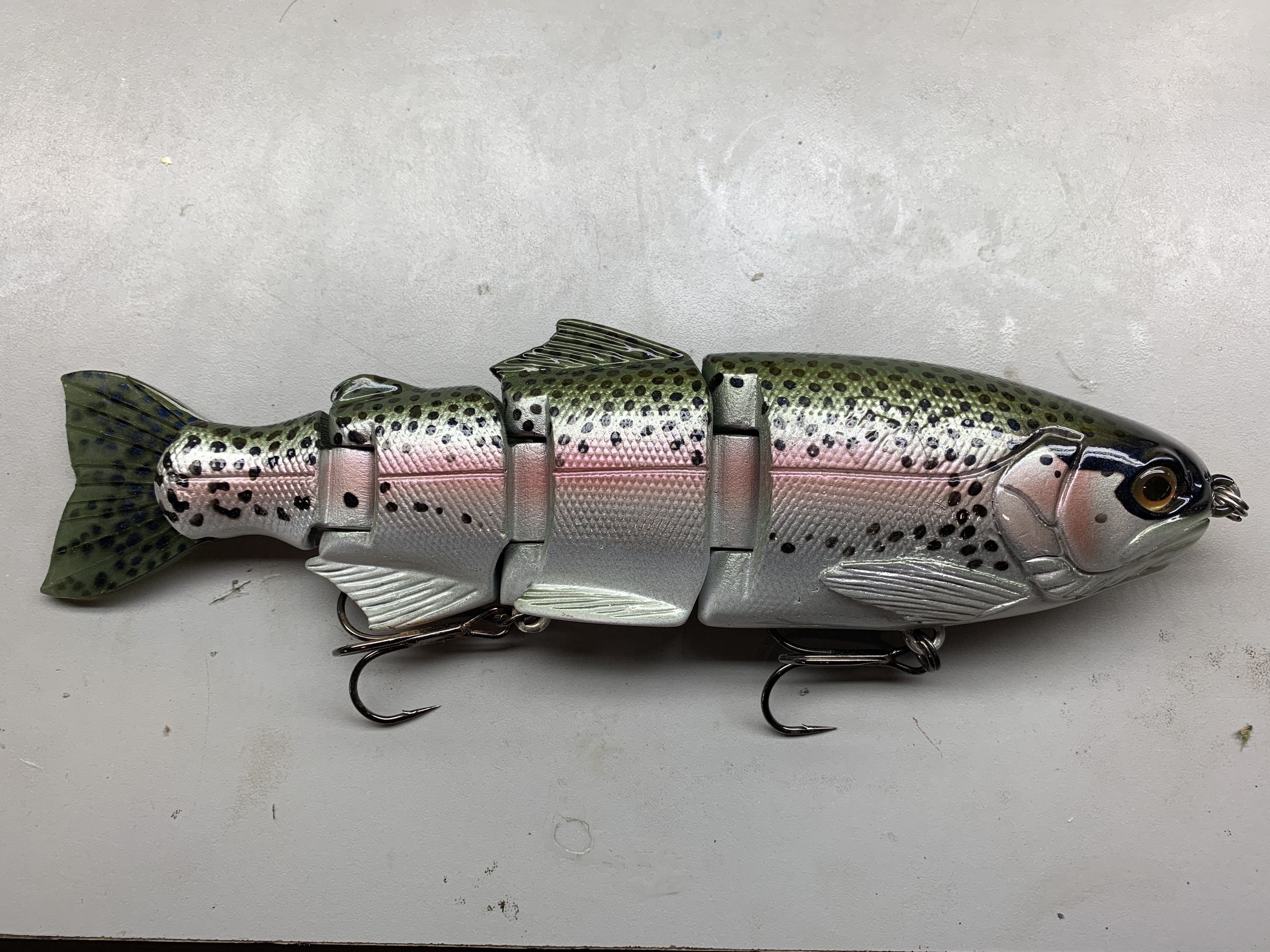 WTT Toxic trucha masu trout for 8” freestyle floater - Black