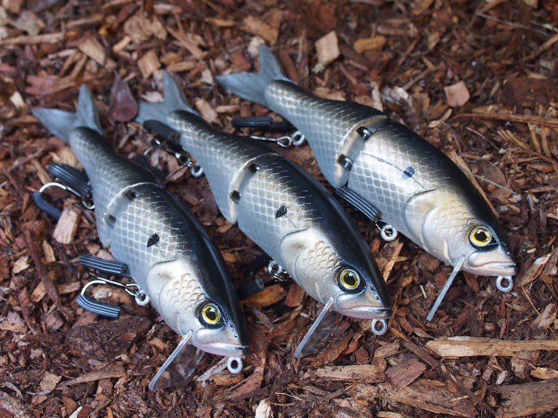 My 1st swimbait - out of the first dozen blanks I've painted, I've