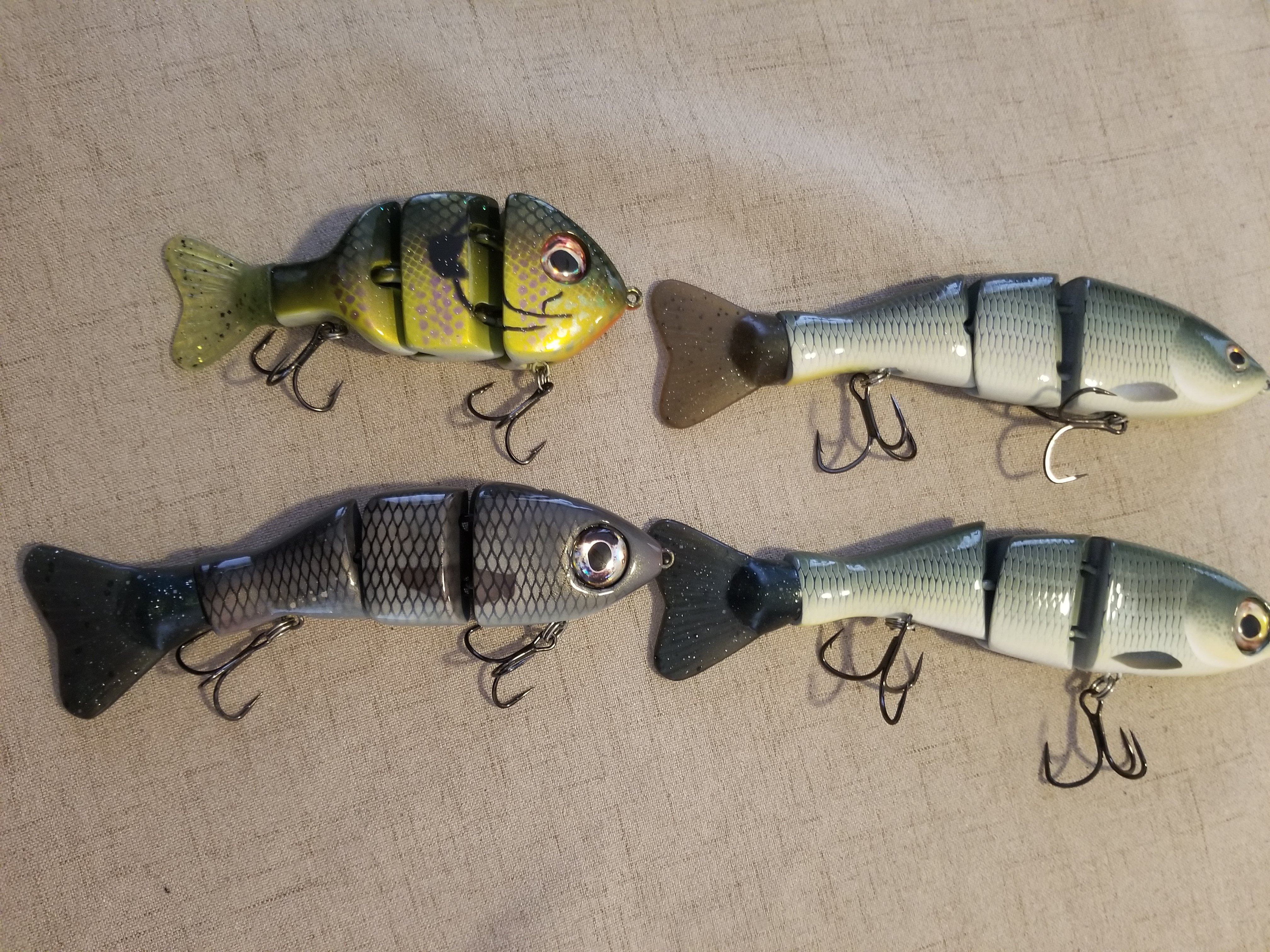 Triple Trouts Triple Trout Gill - Black Market - Swimbait Underground