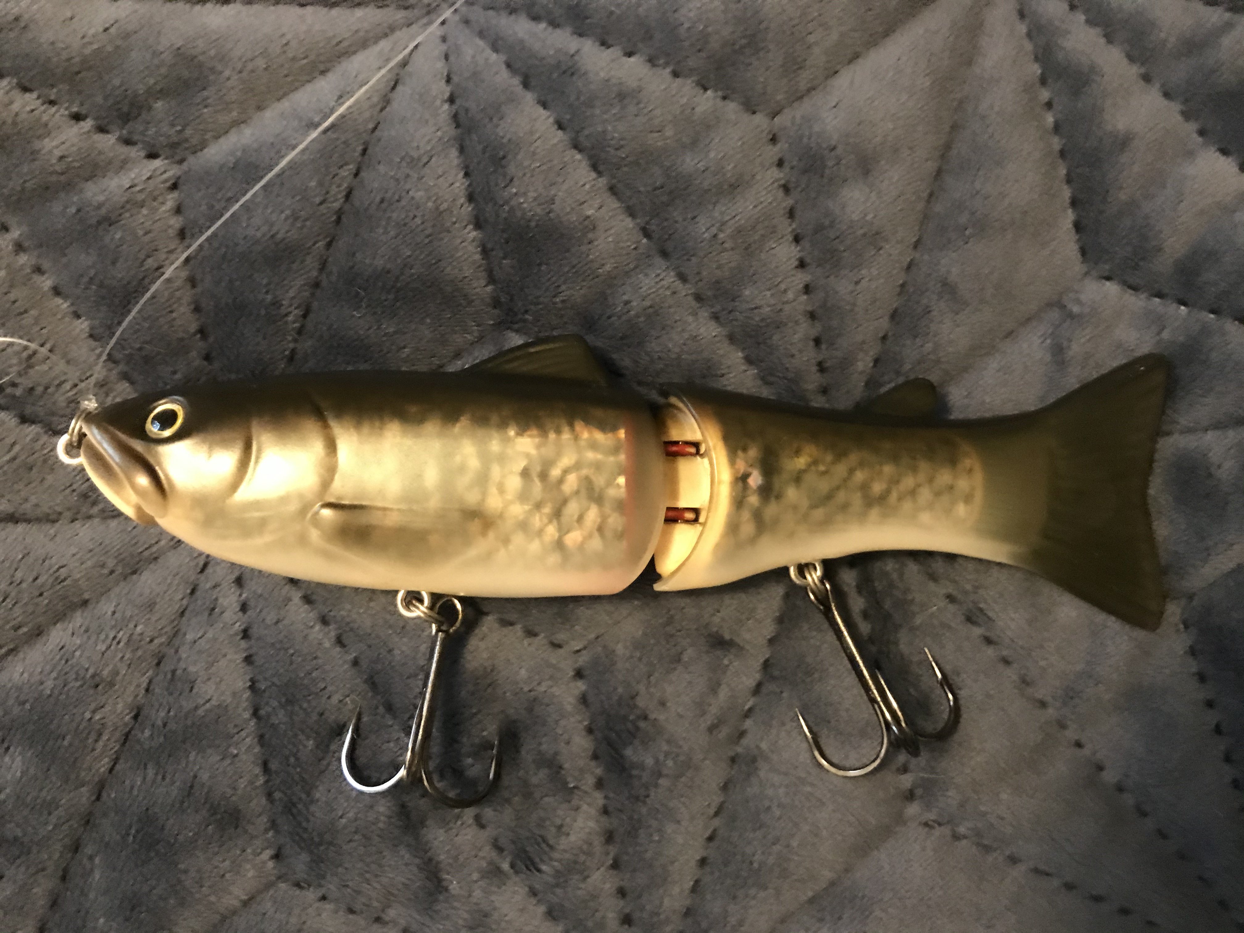 Deps 175 OG Flash Carp For Trade - Black Market - Swimbait Underground