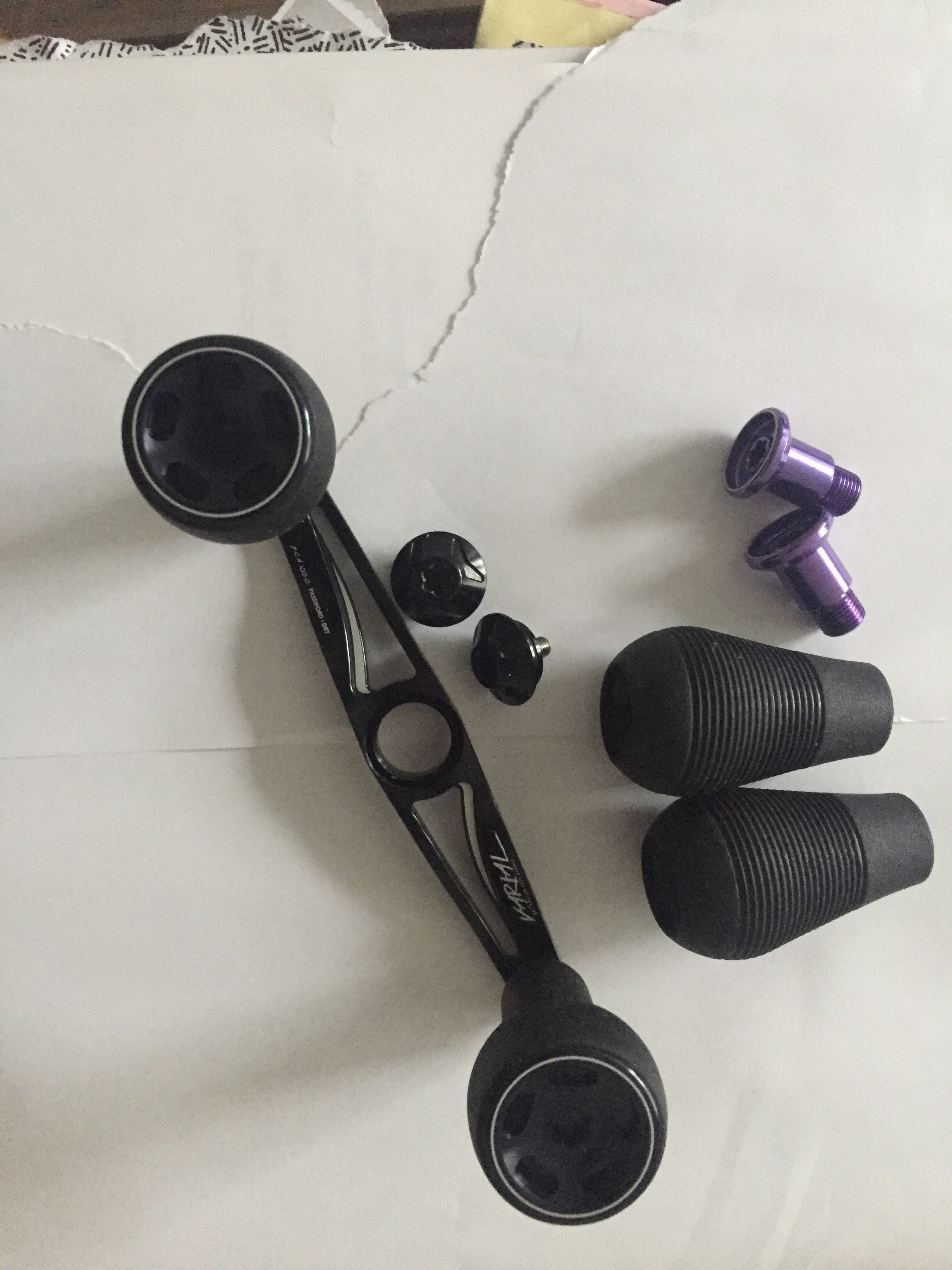 Drt varial 100 with extra j knob and mk1 purple wheels - Black