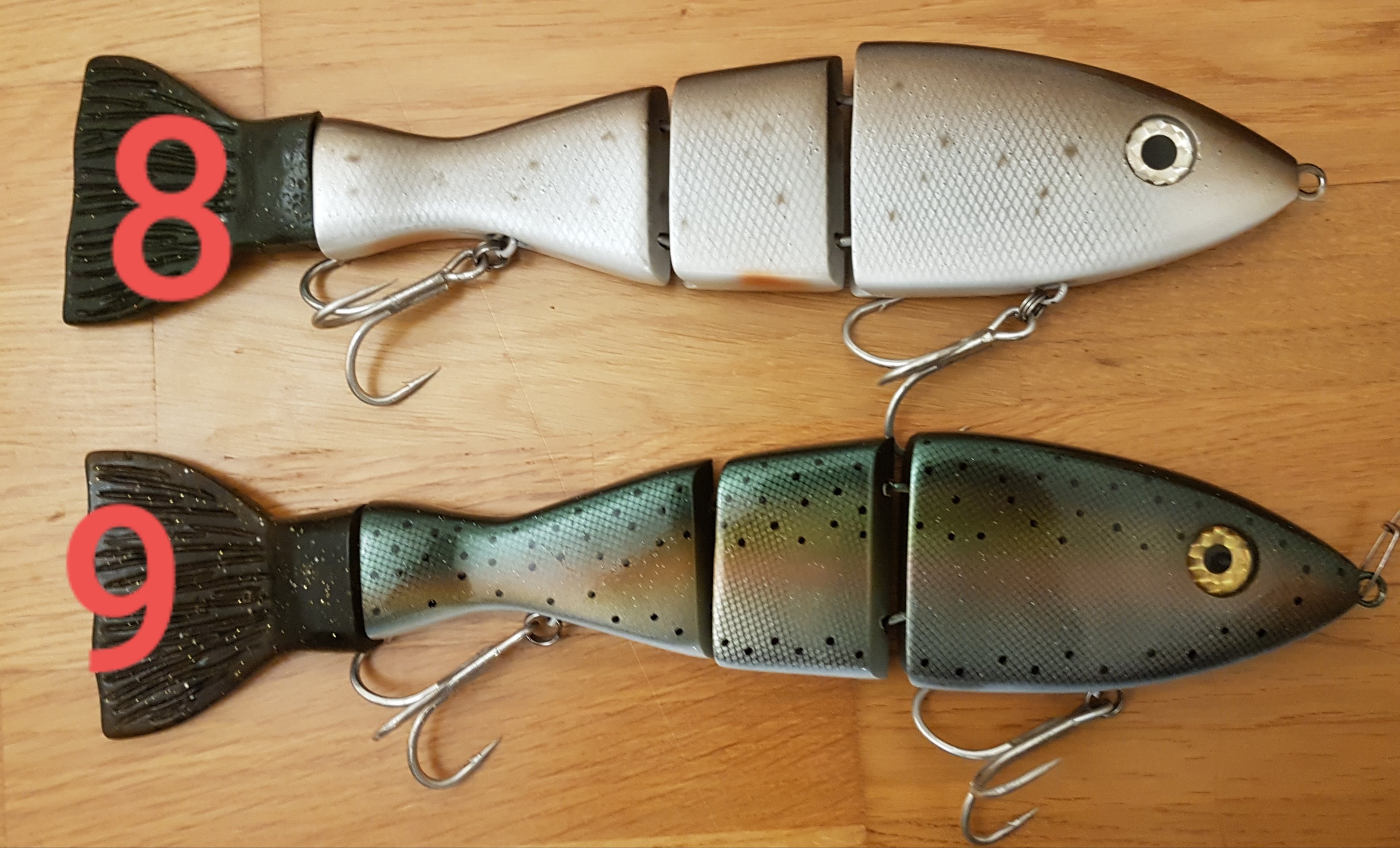 Triple Trout Collection - Black Market - Swimbait Underground