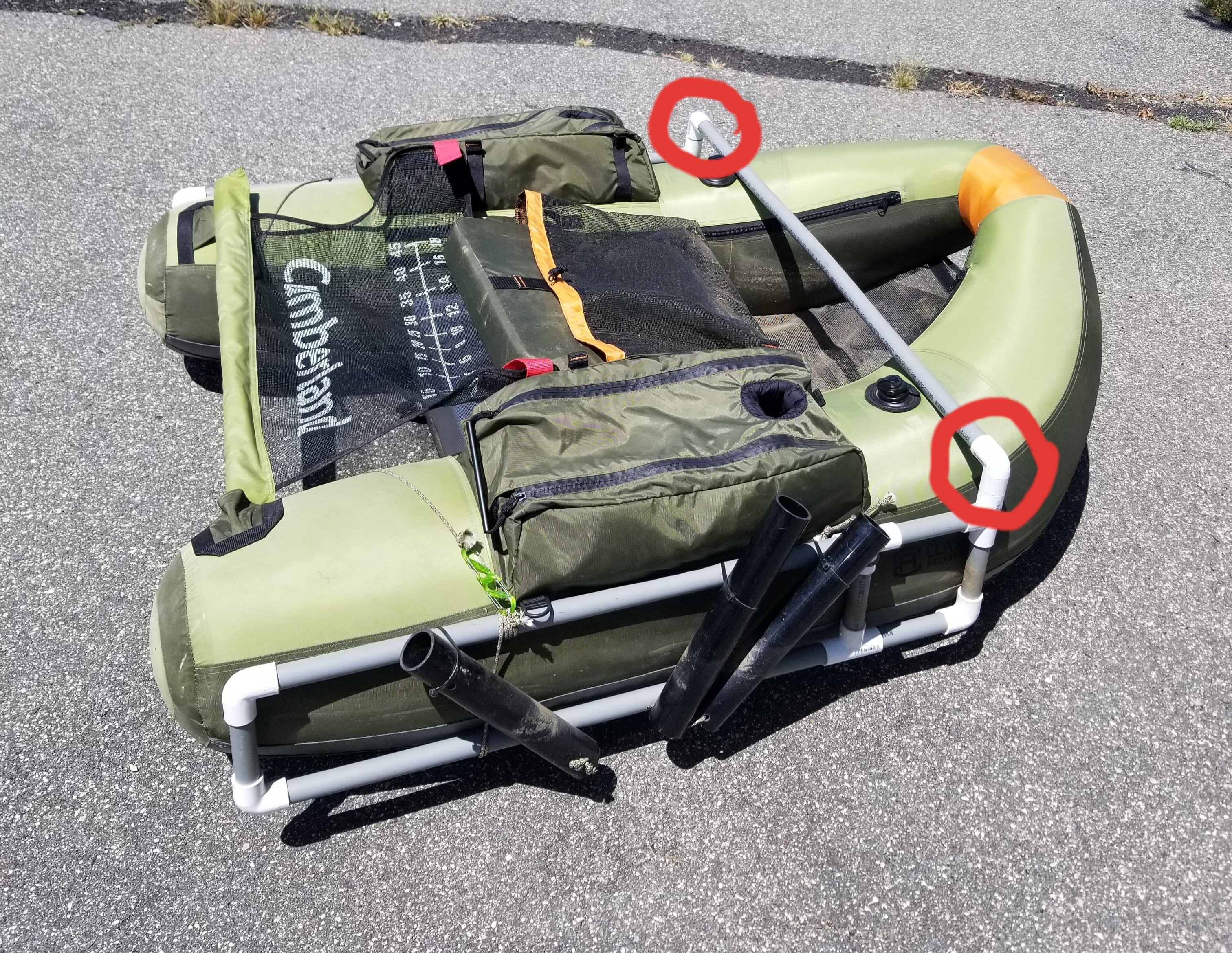 classic accessories bighorn inflatable fishing float tube strength PVC cores Togiak Classic Accessories Teton Inflatable