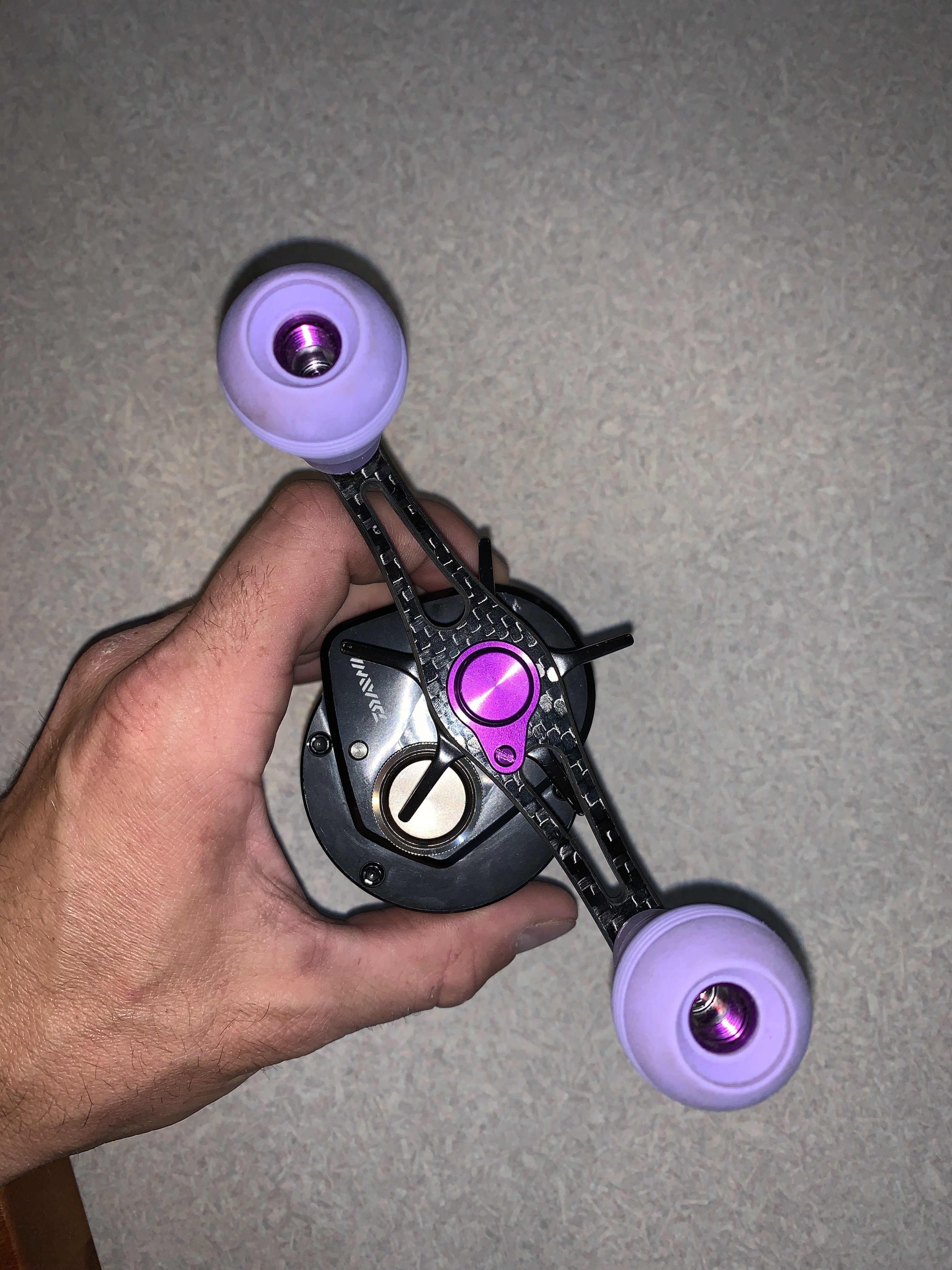 Drt fat j knobs purple - Black Market - Swimbait Underground