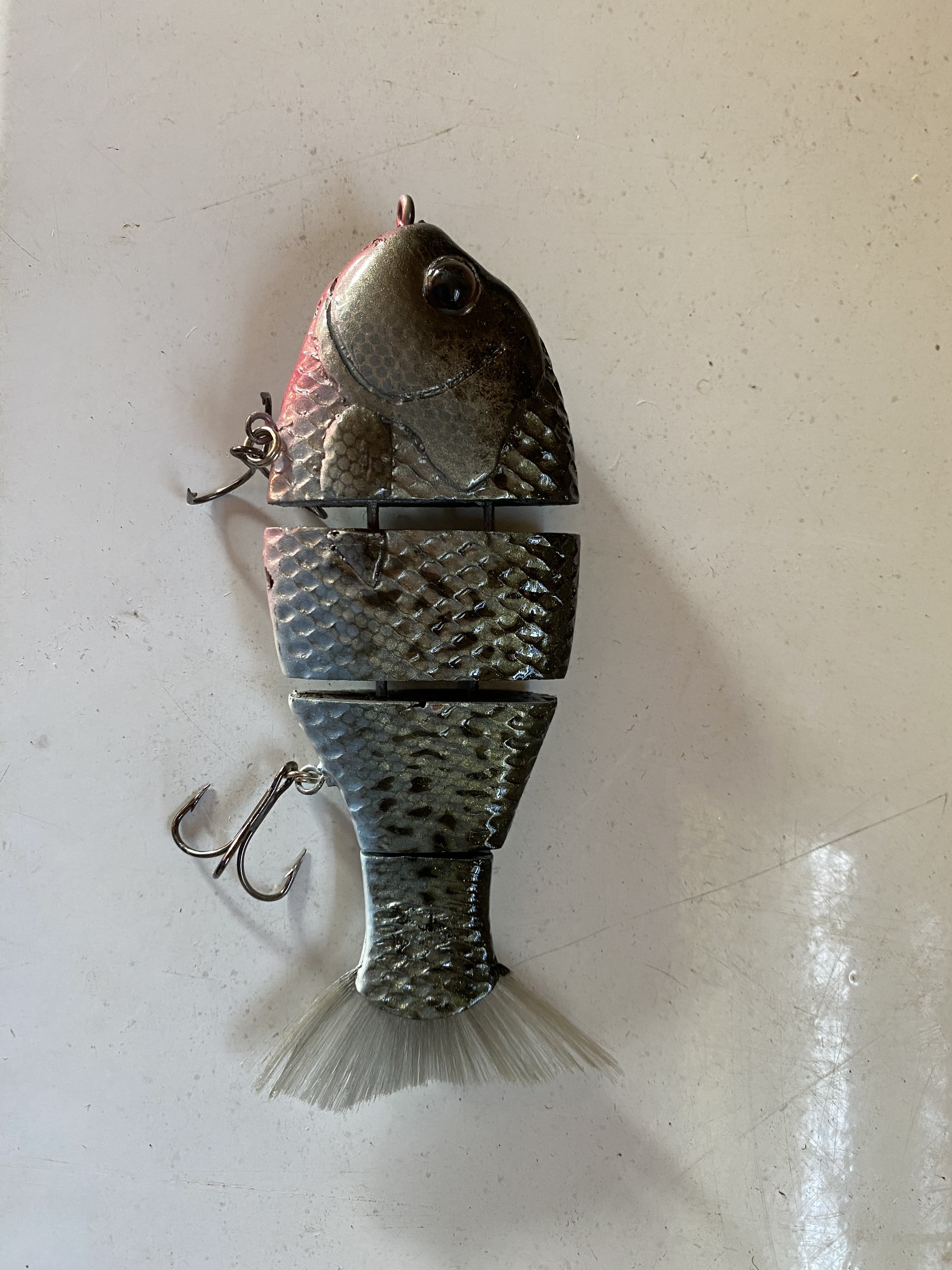 Custom painted Bull gill trade for KGB - Black Market - Swimbait ...