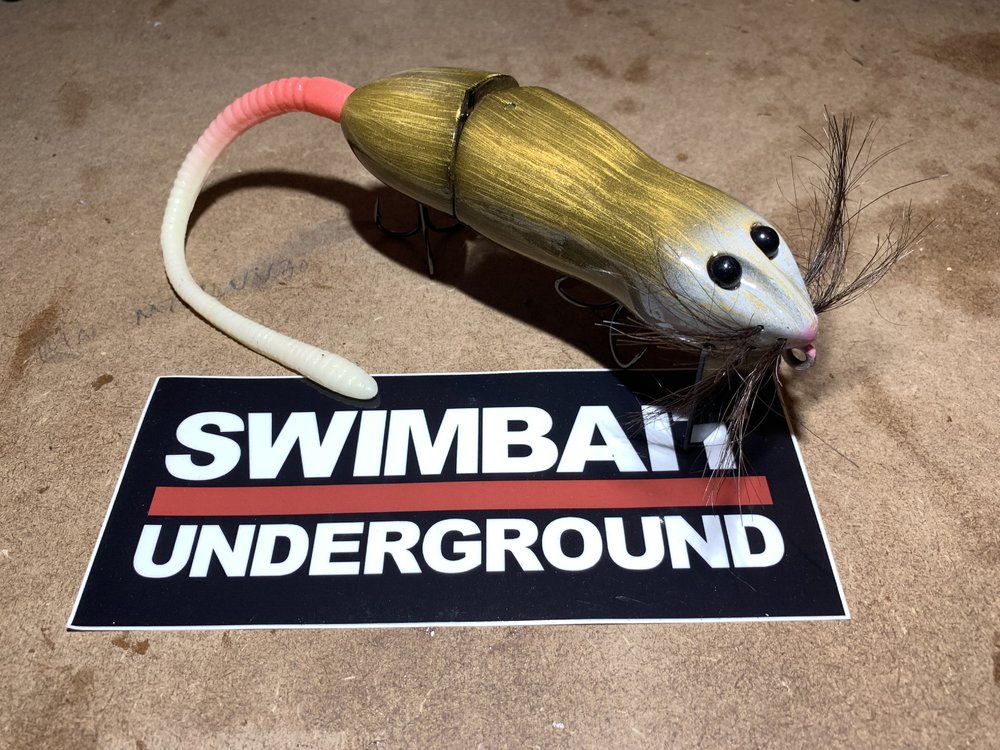 Swimbait Underground Bait Share - Traveling Cl8 Baby Possum - The