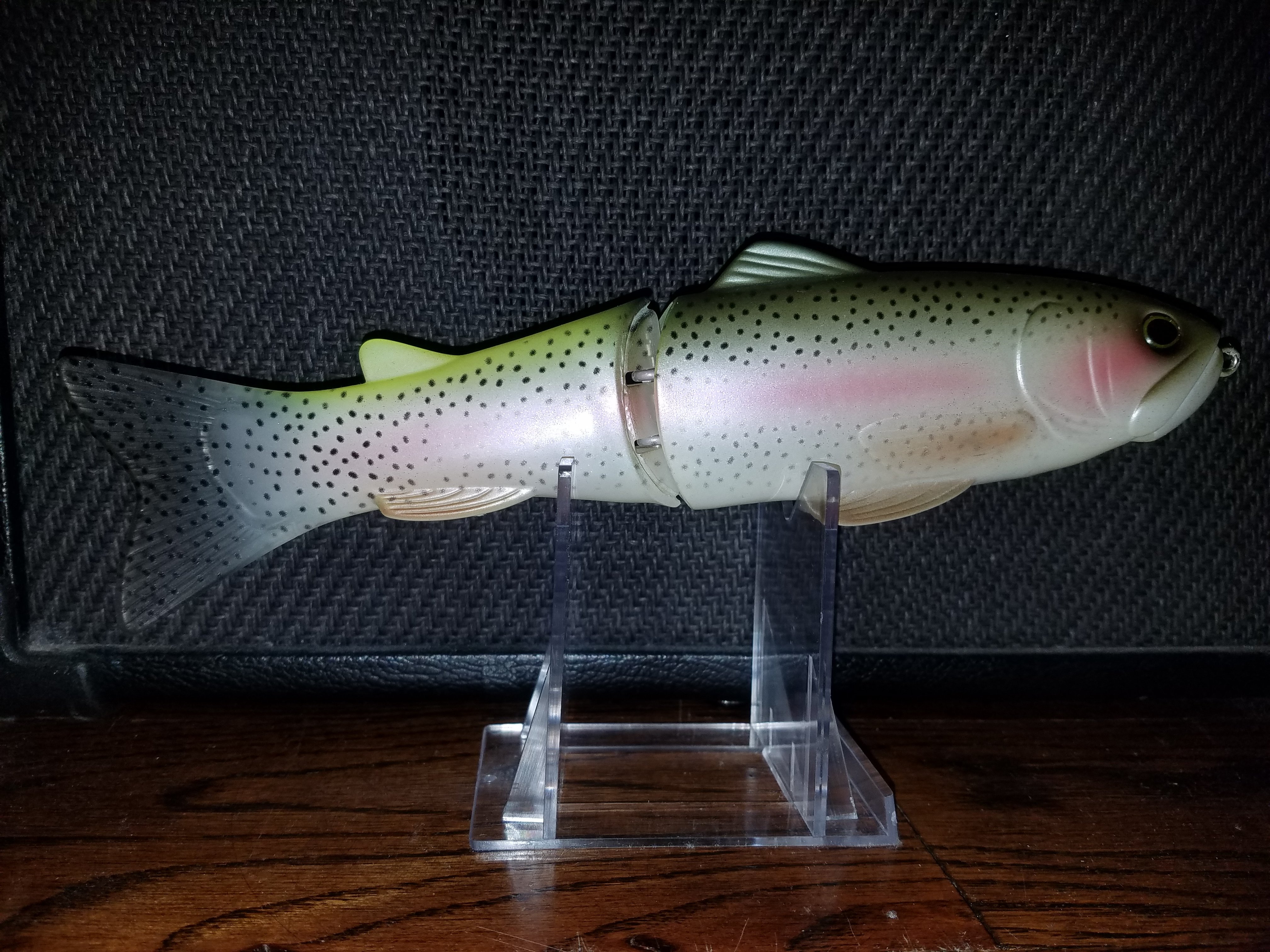 2020 Deps Slideswimmer 250 Real Rainbow Trout - Black Market