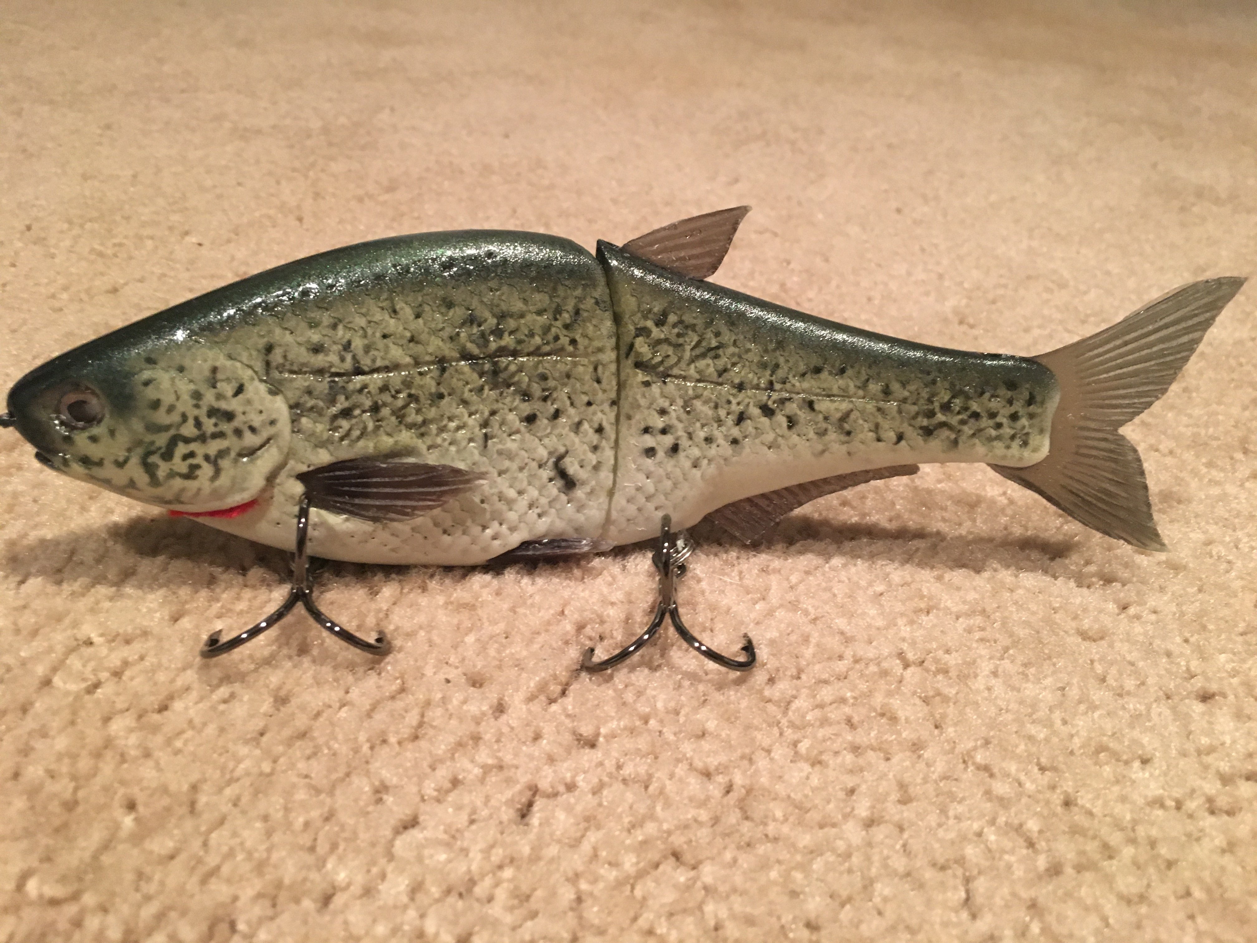 Hinkle Shad unpainted blanks - Swimbait Underground