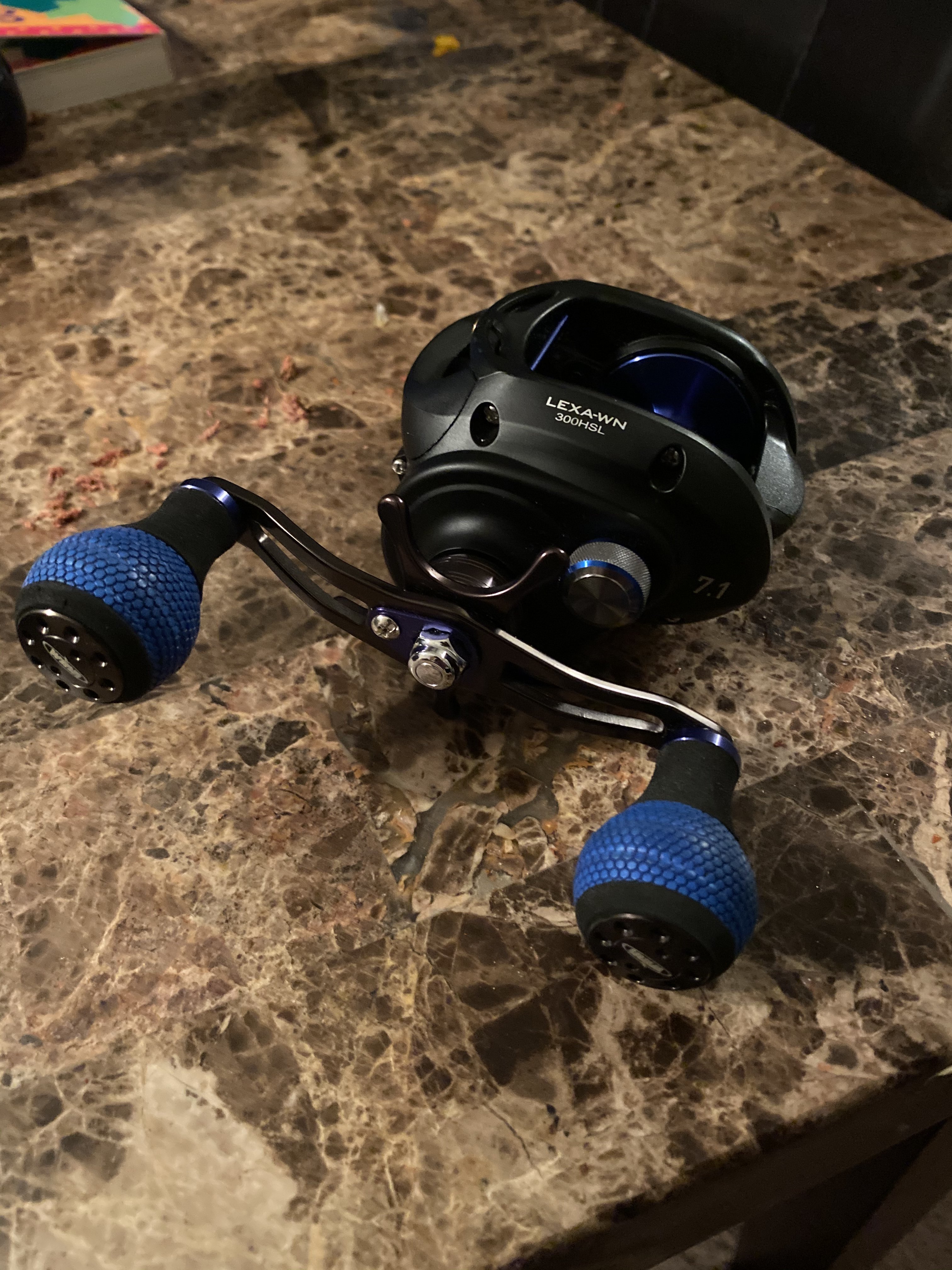 Daiwa lexa WM 300HSL / Curado 301 DSV - Black Market