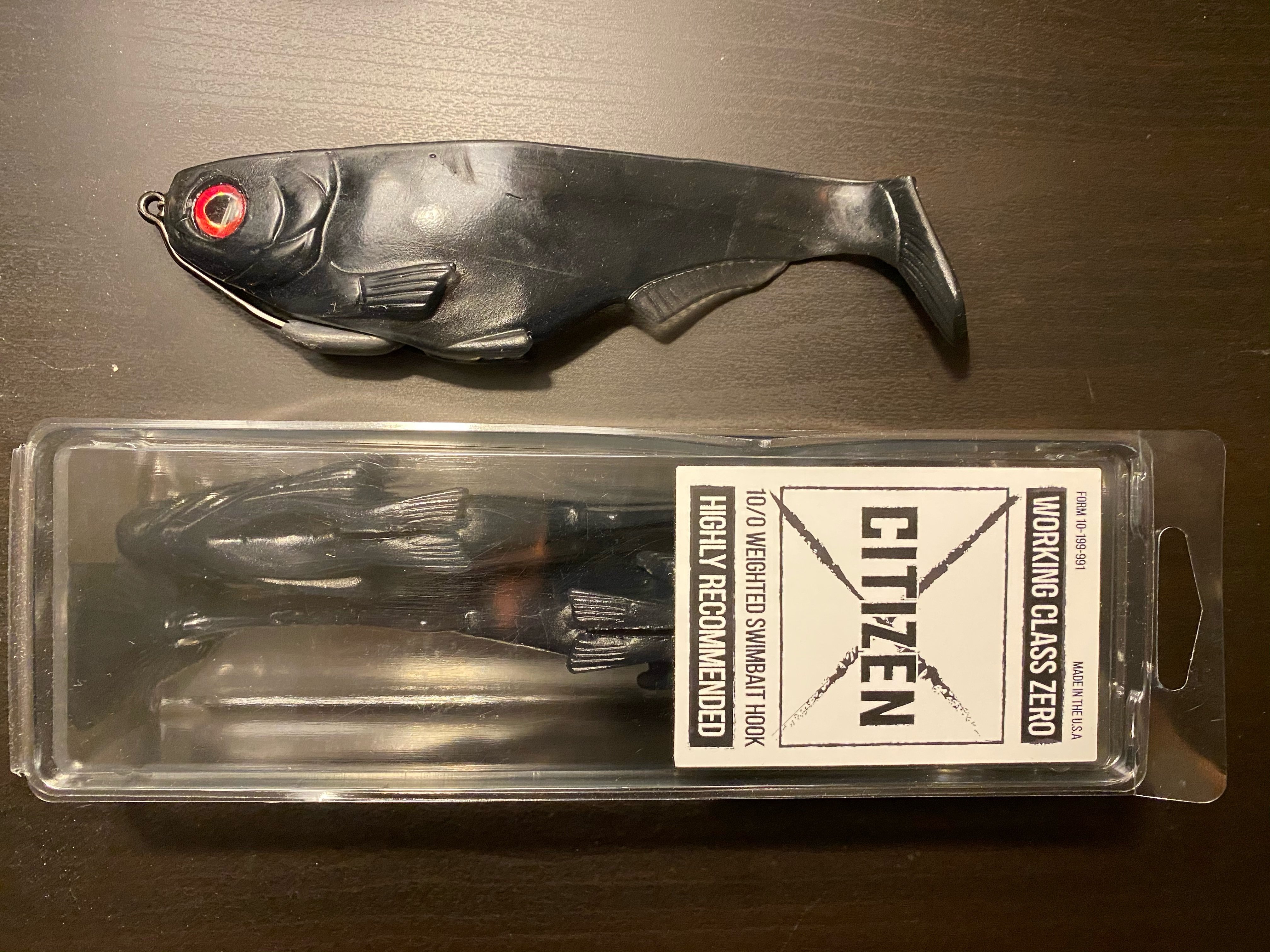 Working Class Zero - Black Citizen 7 & Silver Battle Shad 7.5