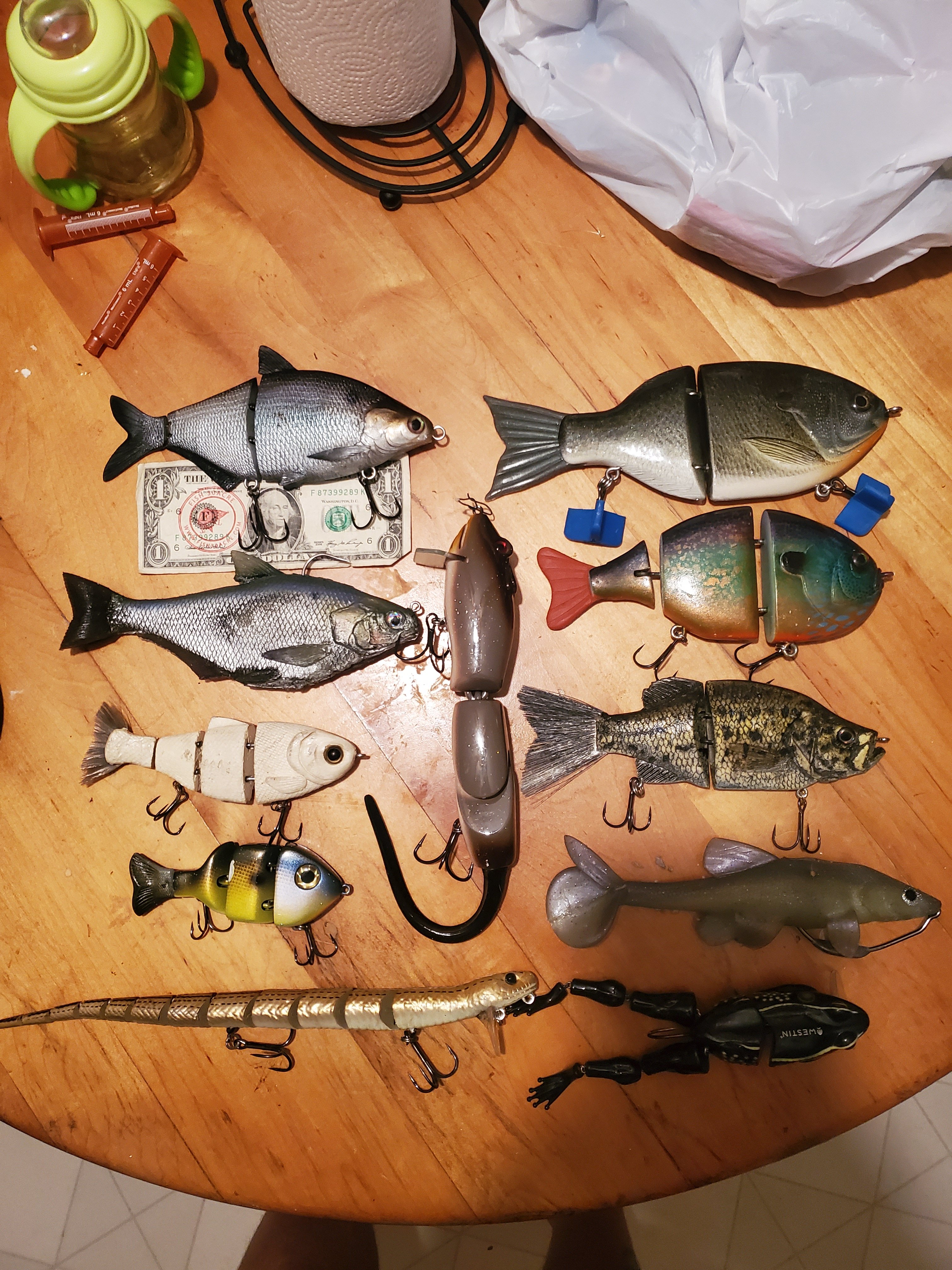 WTT for WCZ, unique or other gill/shad style baits - Black Market