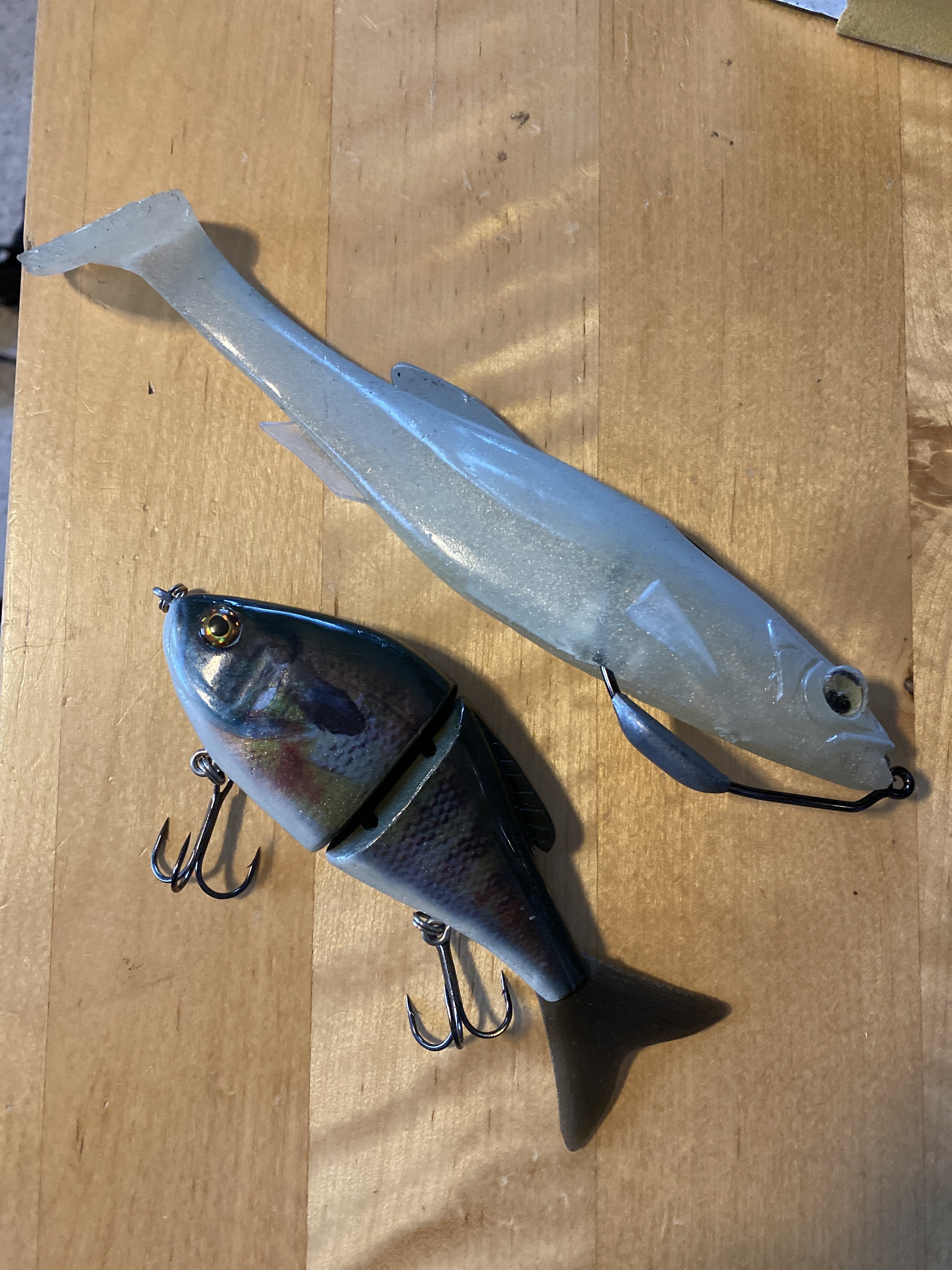 8 inch magdraft and abt gill - Black Market - Swimbait Underground