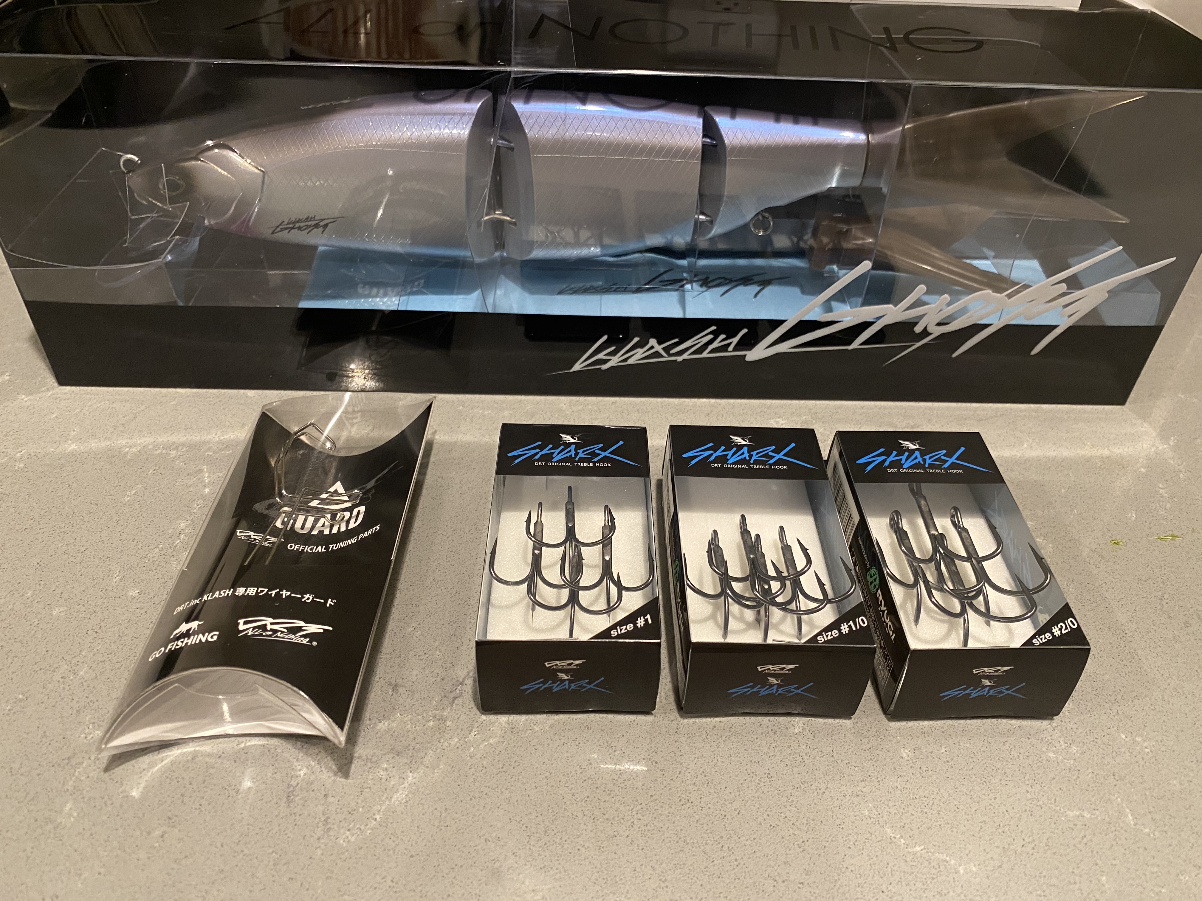 NEW DRT x WCZ Ghost Joythief + Extras - Black Market - Swimbait