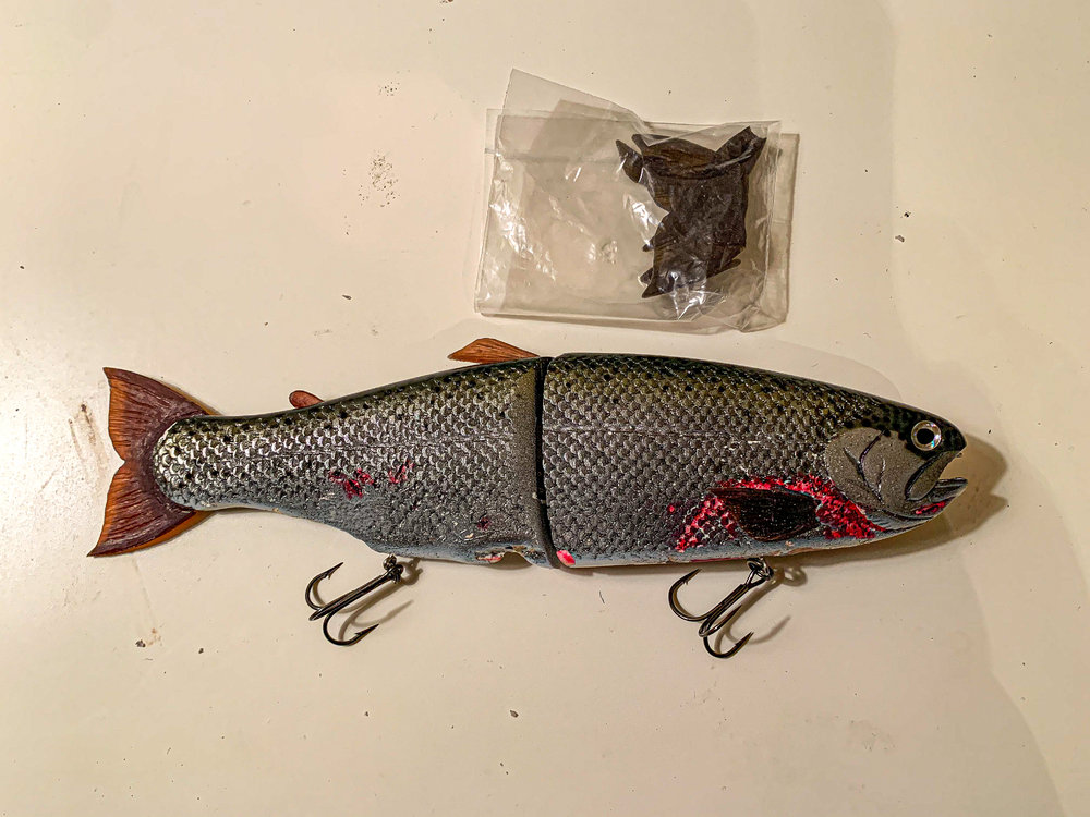 Hinkle Trout - Black Market - Swimbait Underground