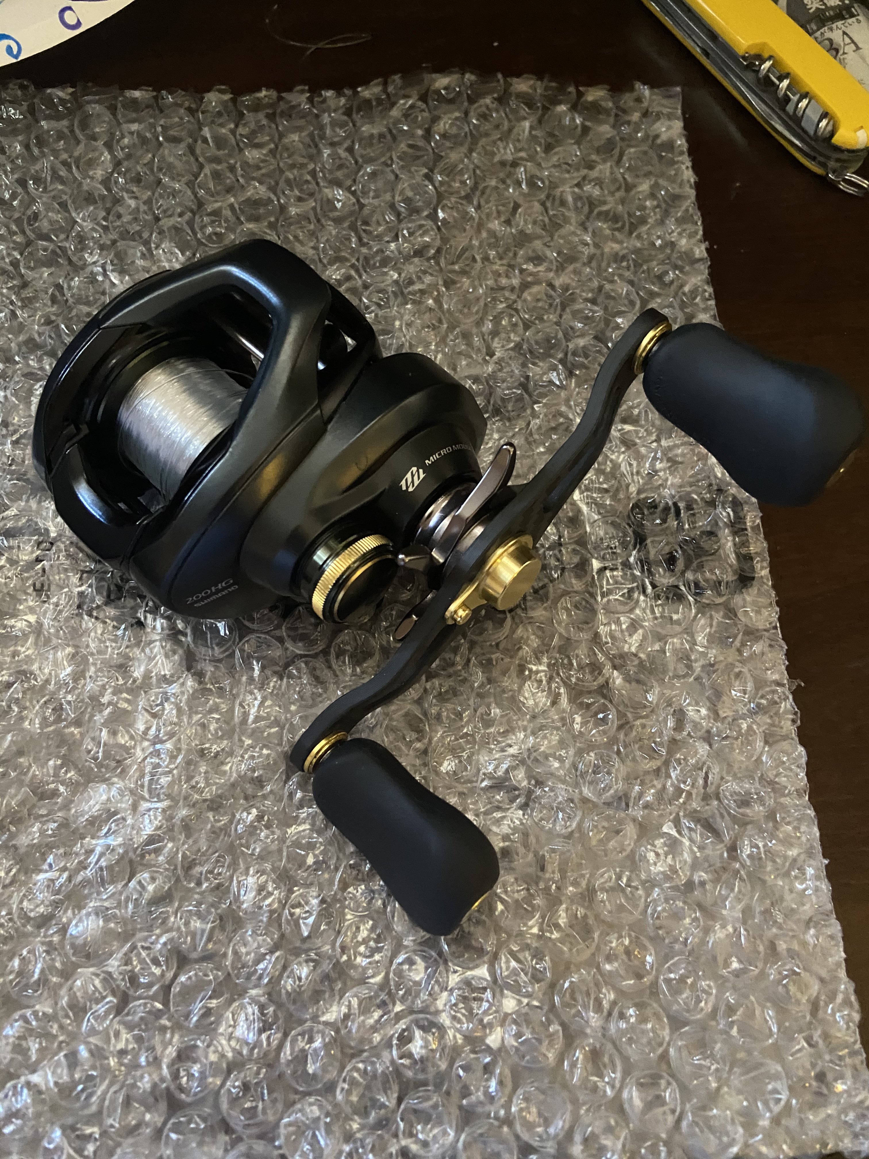 Curado 200hg with upgrades - Black Market - Swimbait Underground