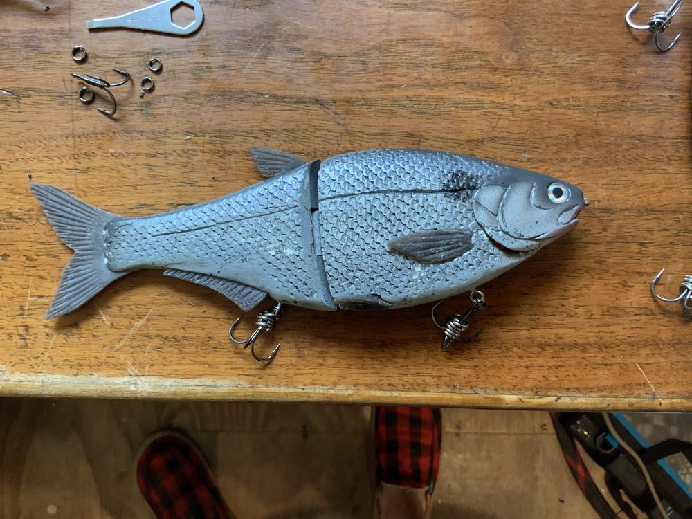 Hinkle shad - Black Market - Swimbait Underground