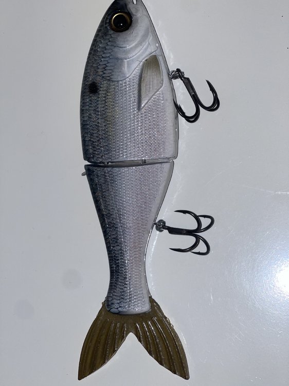 Bullshad Shad Glide Black Market Swimbait Underground