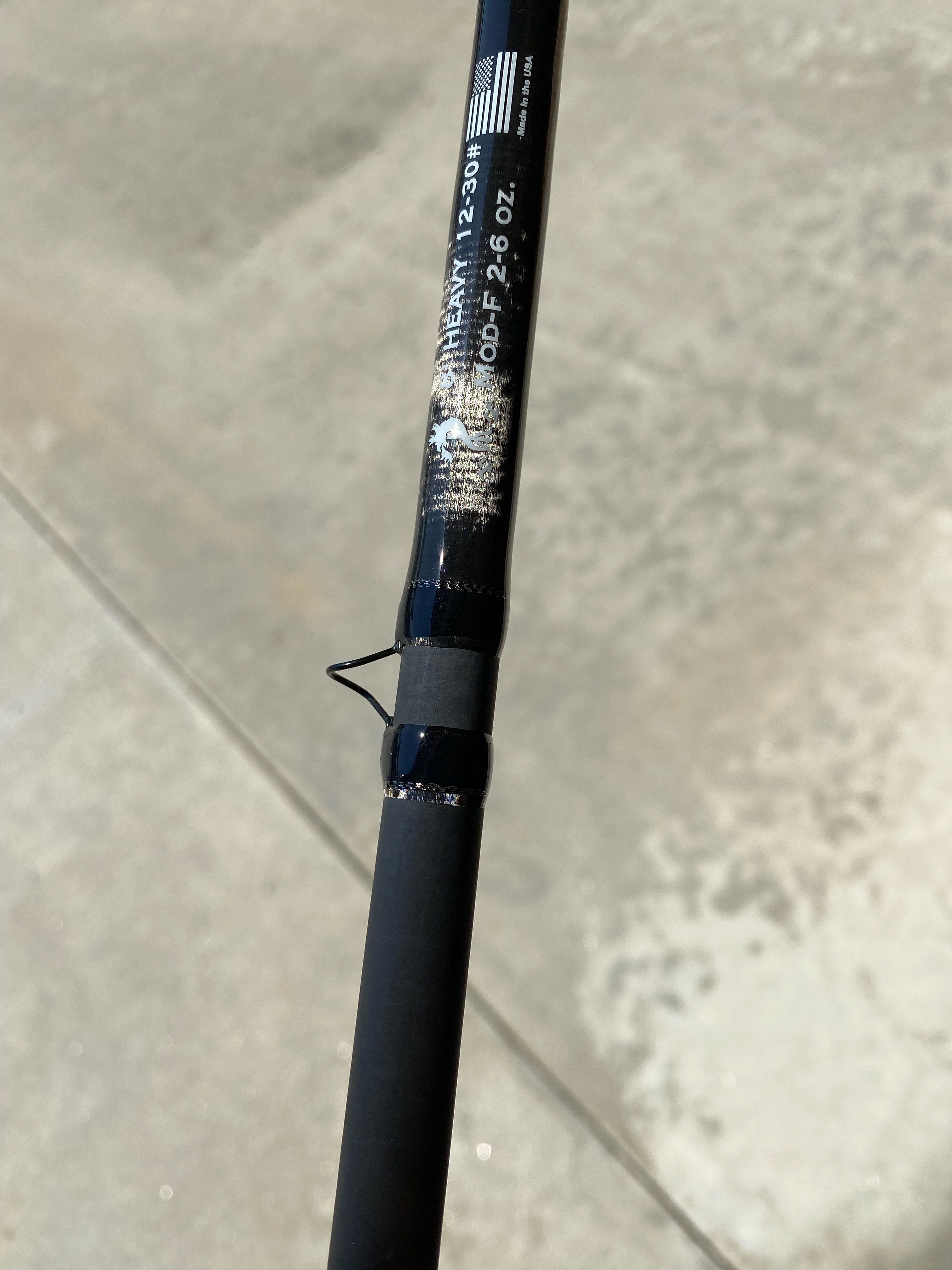 Omega Swimbait Casting Rod 8′ Heavy, Mod-Fast