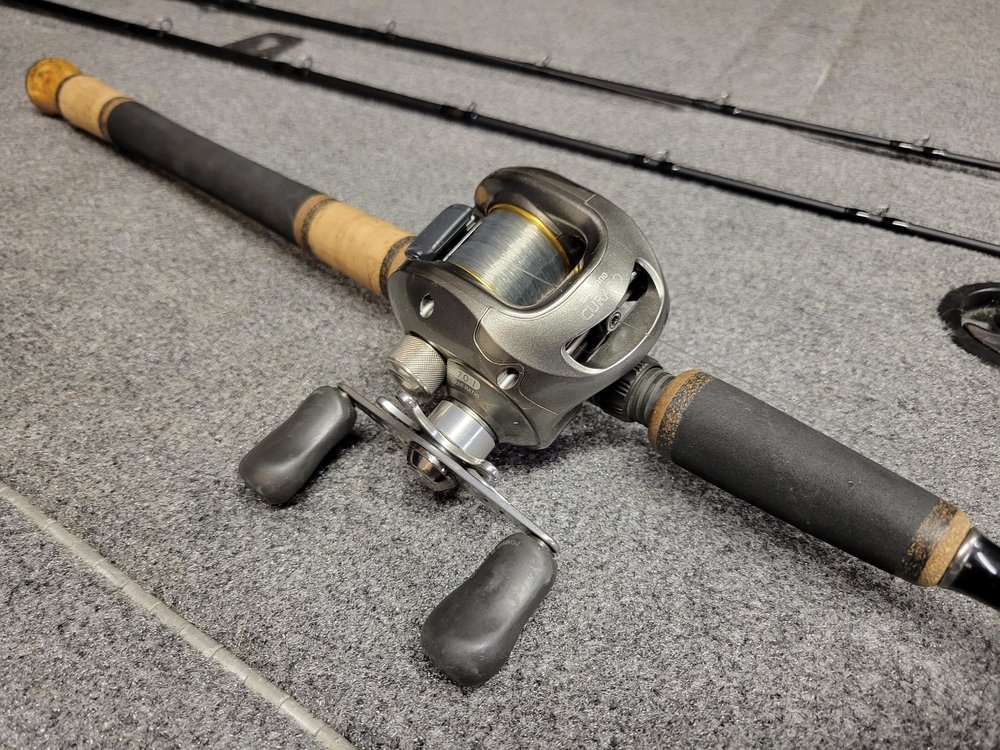 Swimbait Rod Reels Calcutta Curado Phenix - Black Market