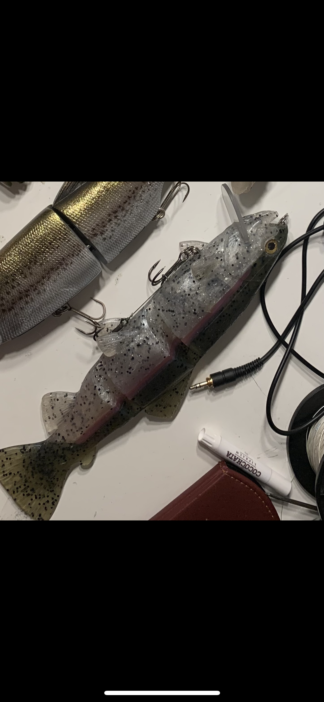 Rubber/Plastic swimbaits turning white - The Underground - Swimbait  Underground