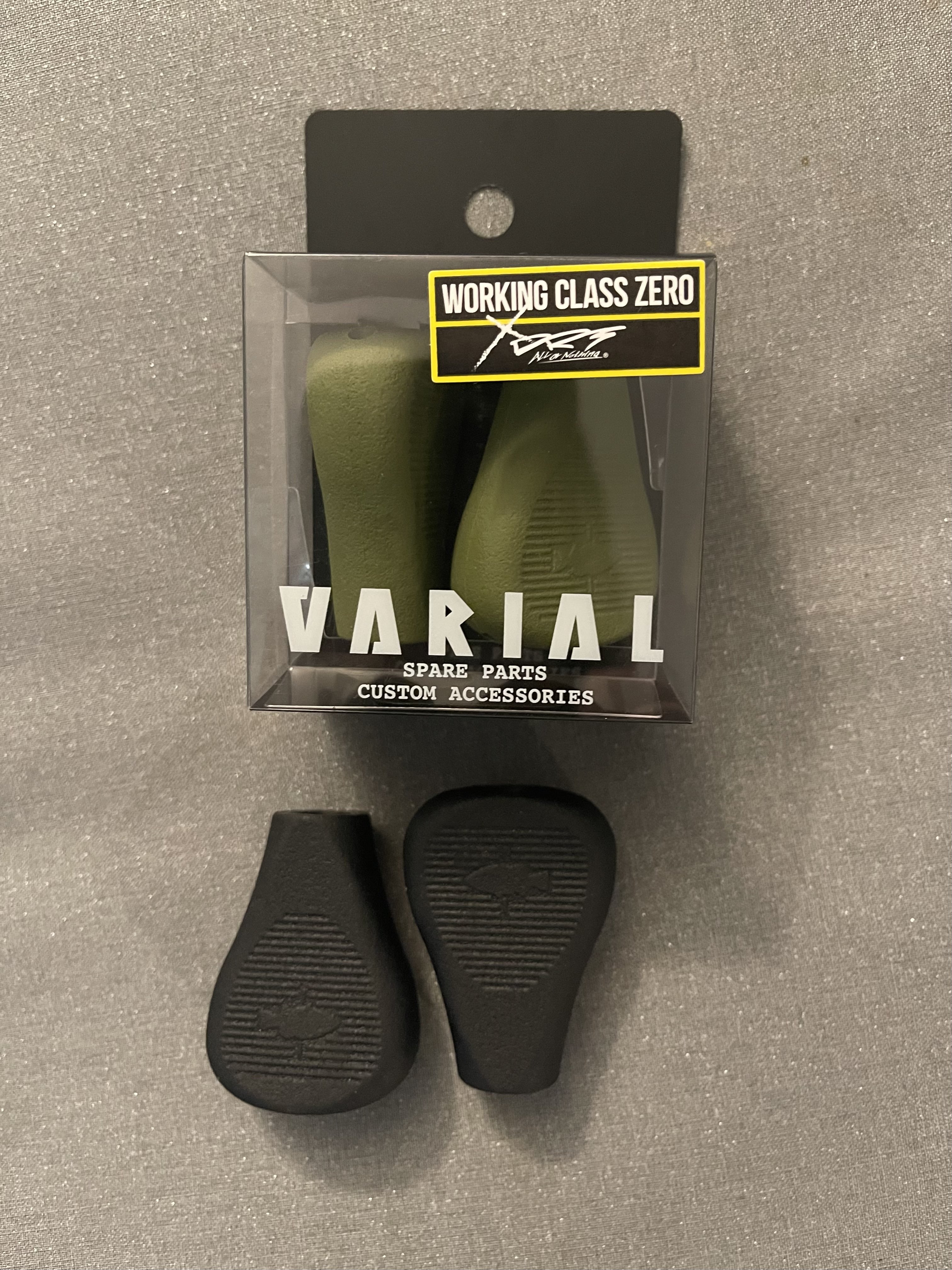 DRT x WCZ Flat Knobs Olive and Black - Black Market - Swimbait