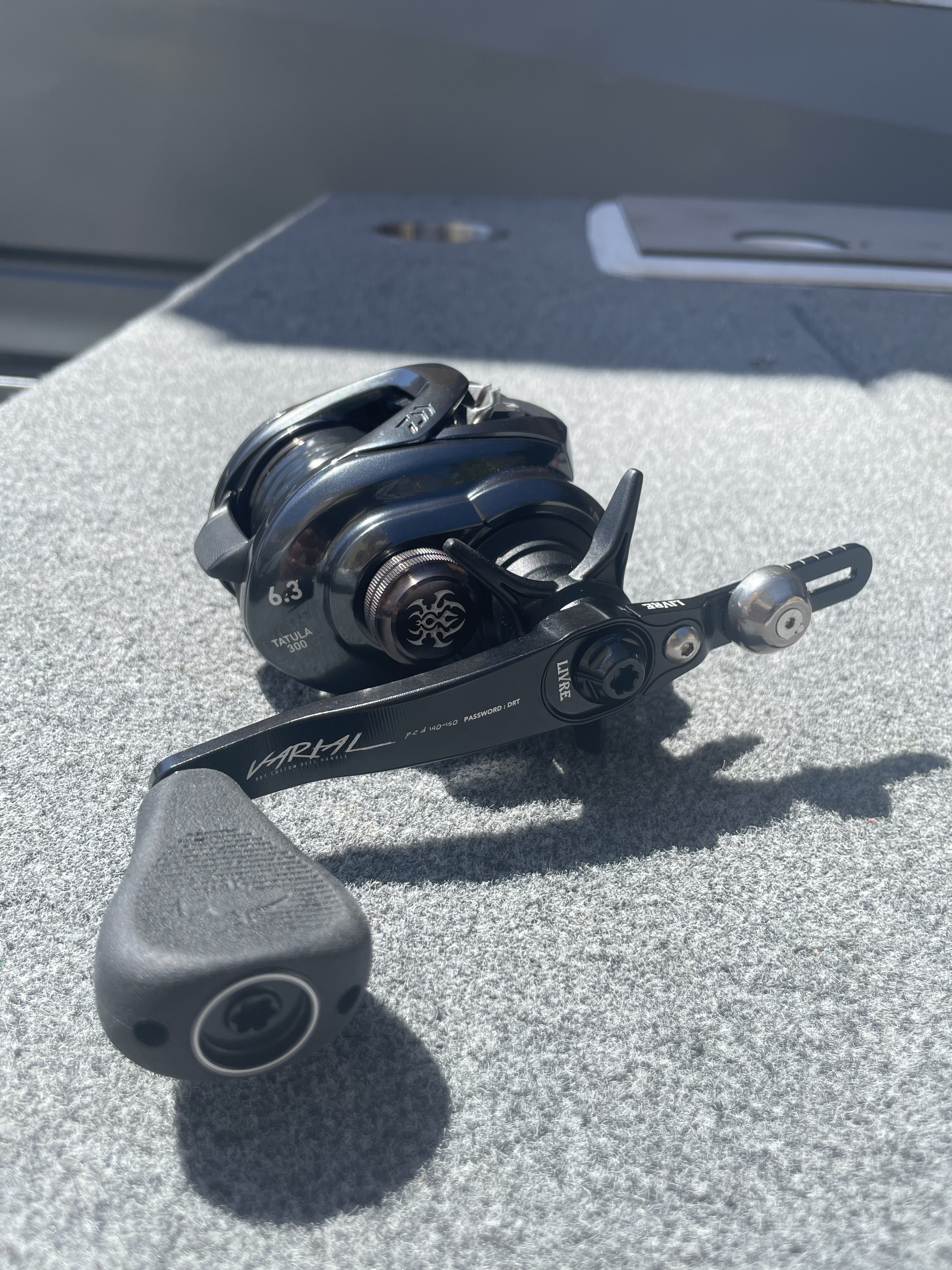 Daiwa Tatula 300 6.3 w/ DRT Handle - Black Market - Swimbait Underground