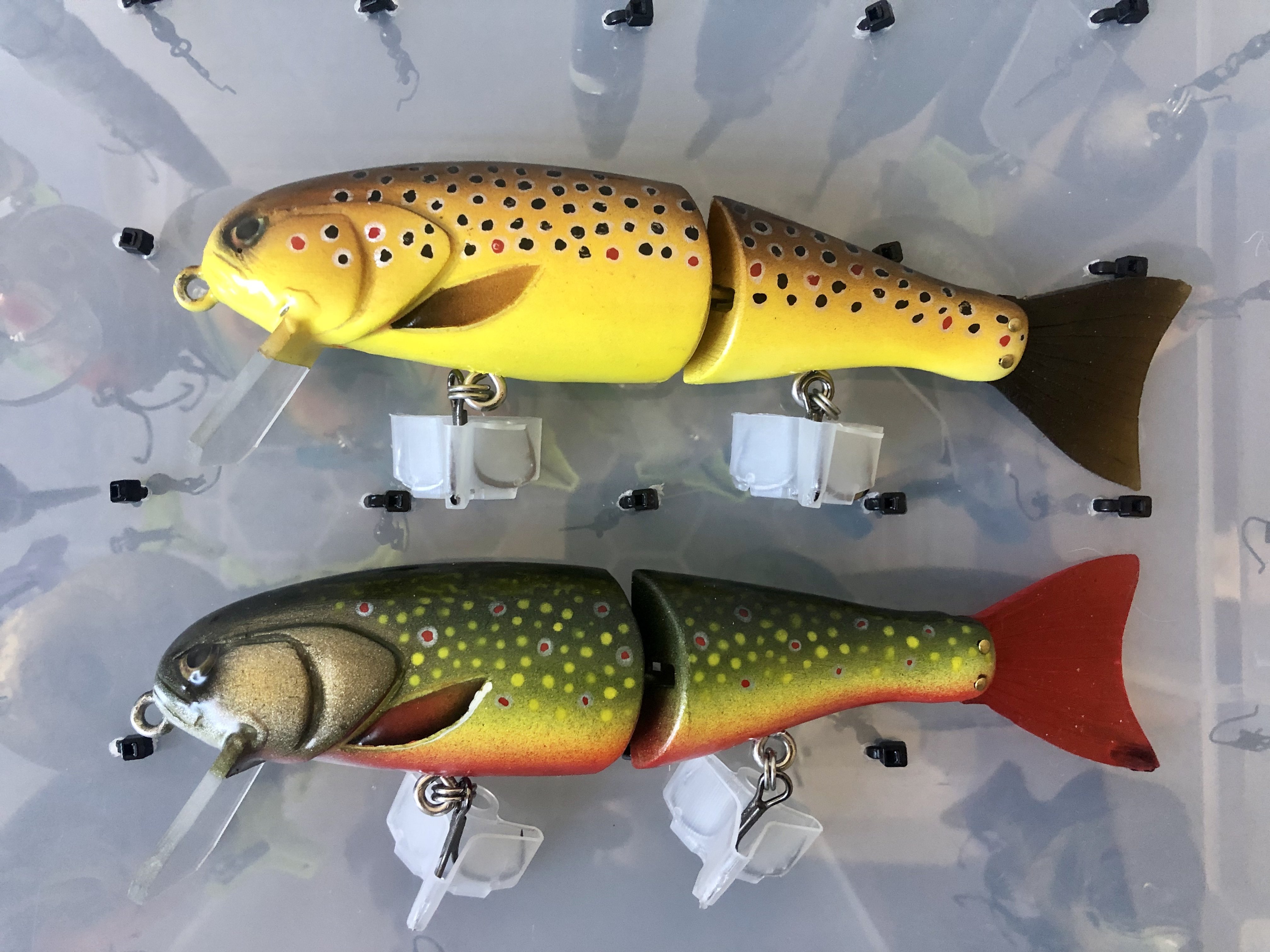 WTT Lanciotti Brown Trout for 3-Piece Psycho or 86 Swimmer - Black