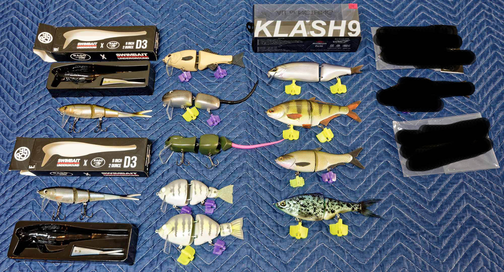 Thinning the herd - baits and a reel - Black Market - Swimbait