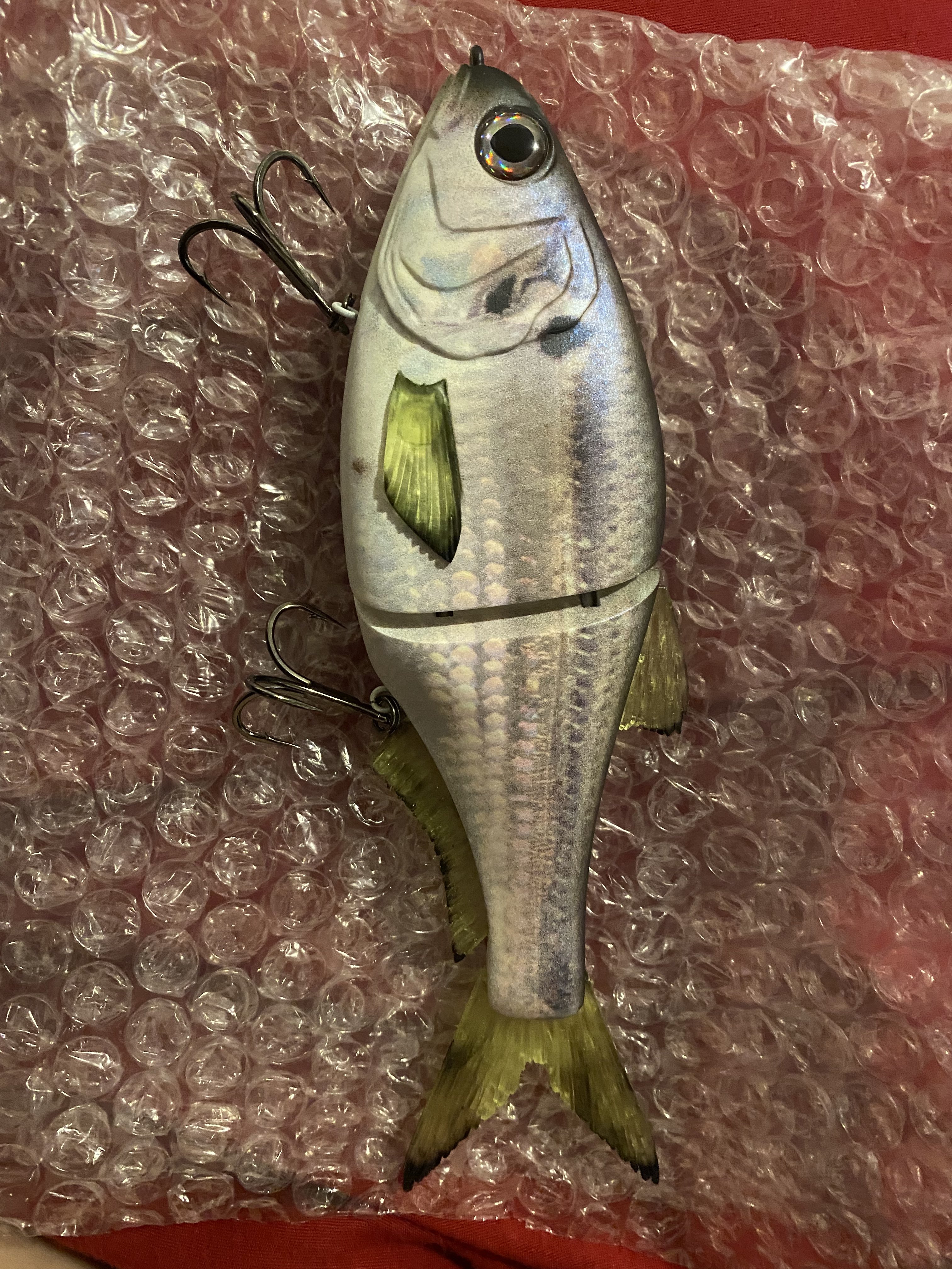 Bucca Shad Glide - Black Market - Swimbait Underground