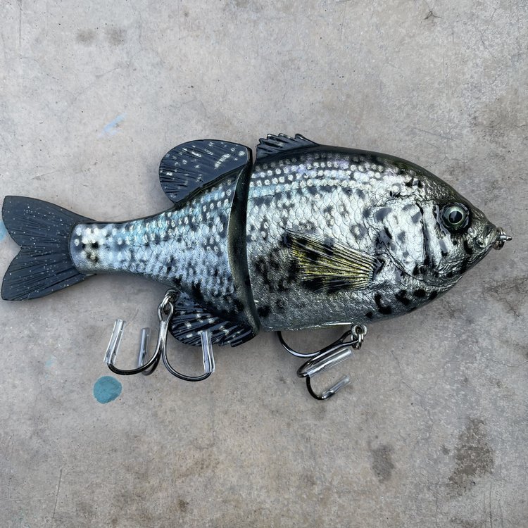 Black Market Swimbaits - @slyguylures - Replica Gill in Crappie