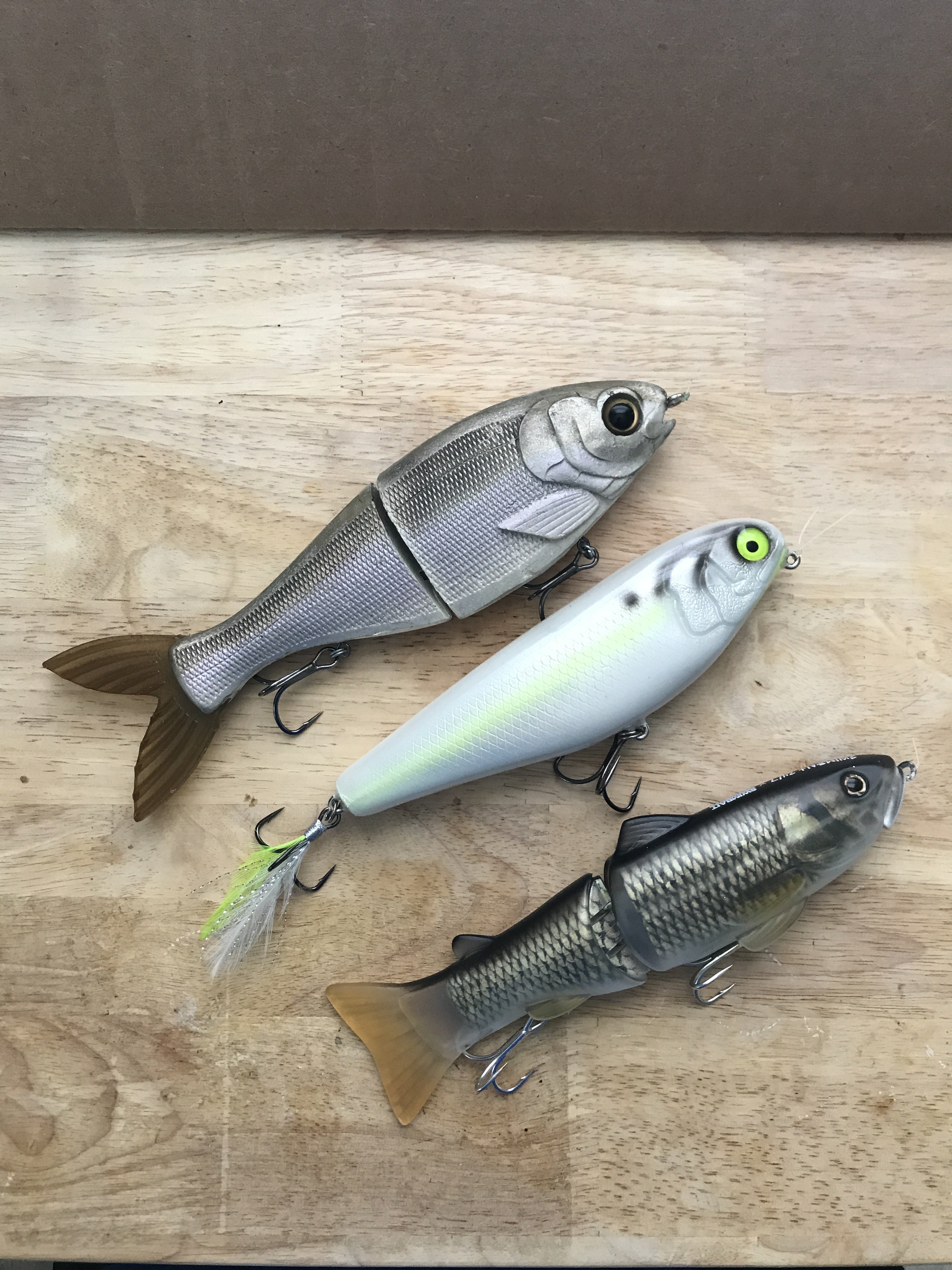 Bullshad glide, deps 175, JBcustoms 6” - Black Market - Swimbait ...