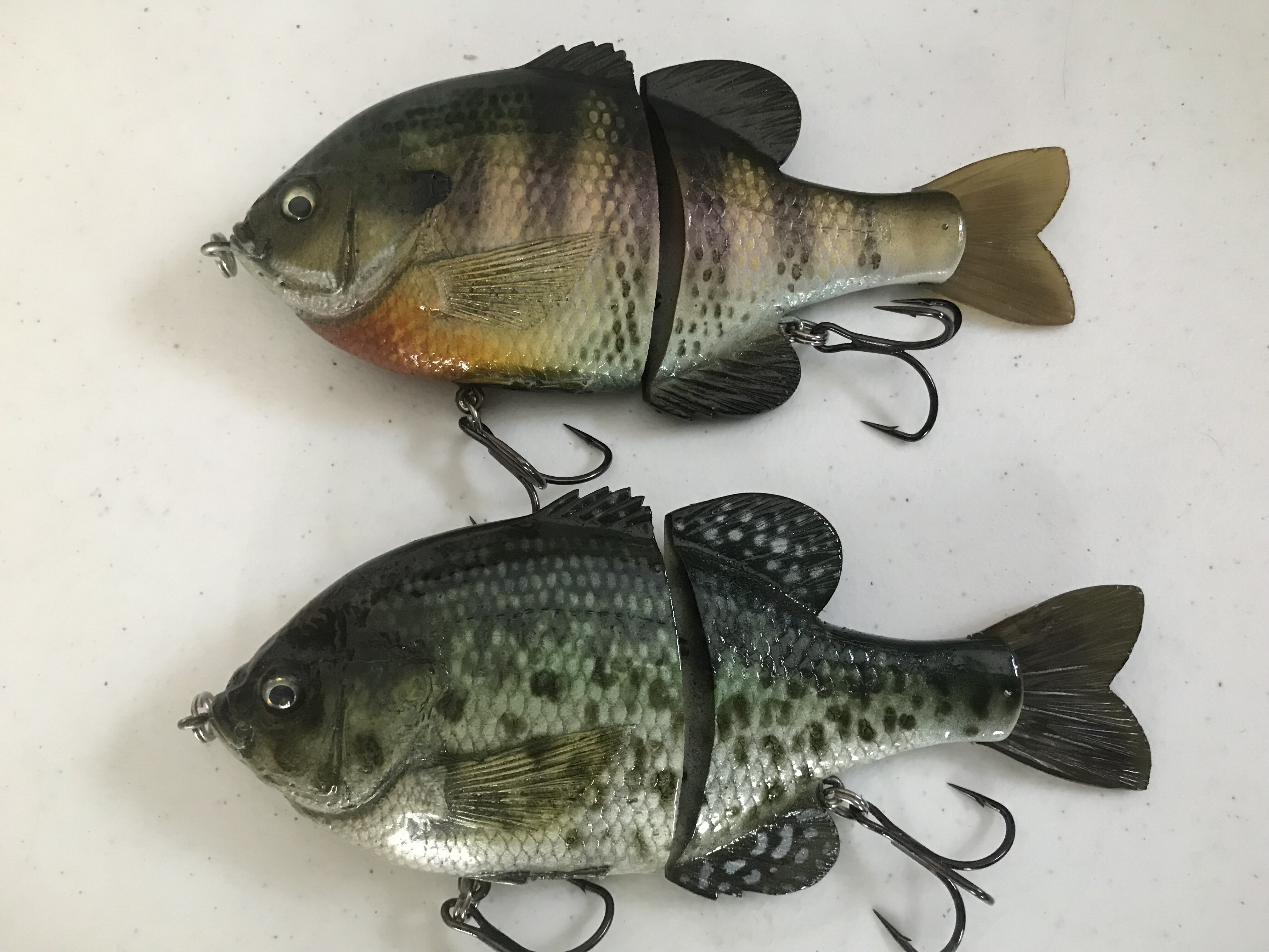 Black Market Swimbaits - @slyguylures - Replica Gill in Crappie