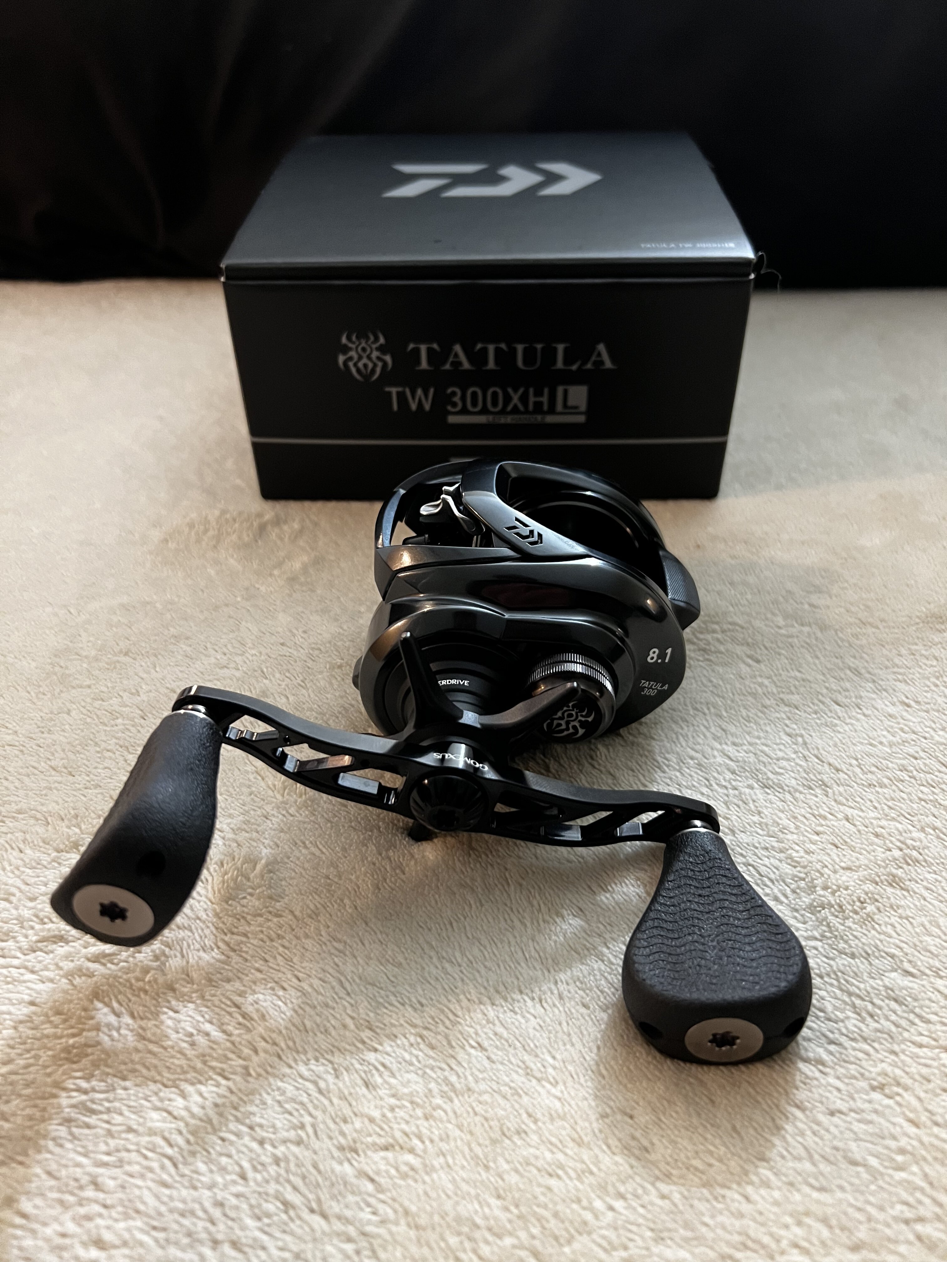 Tatula300L LDC XH Combo - Black Market - Swimbait Underground