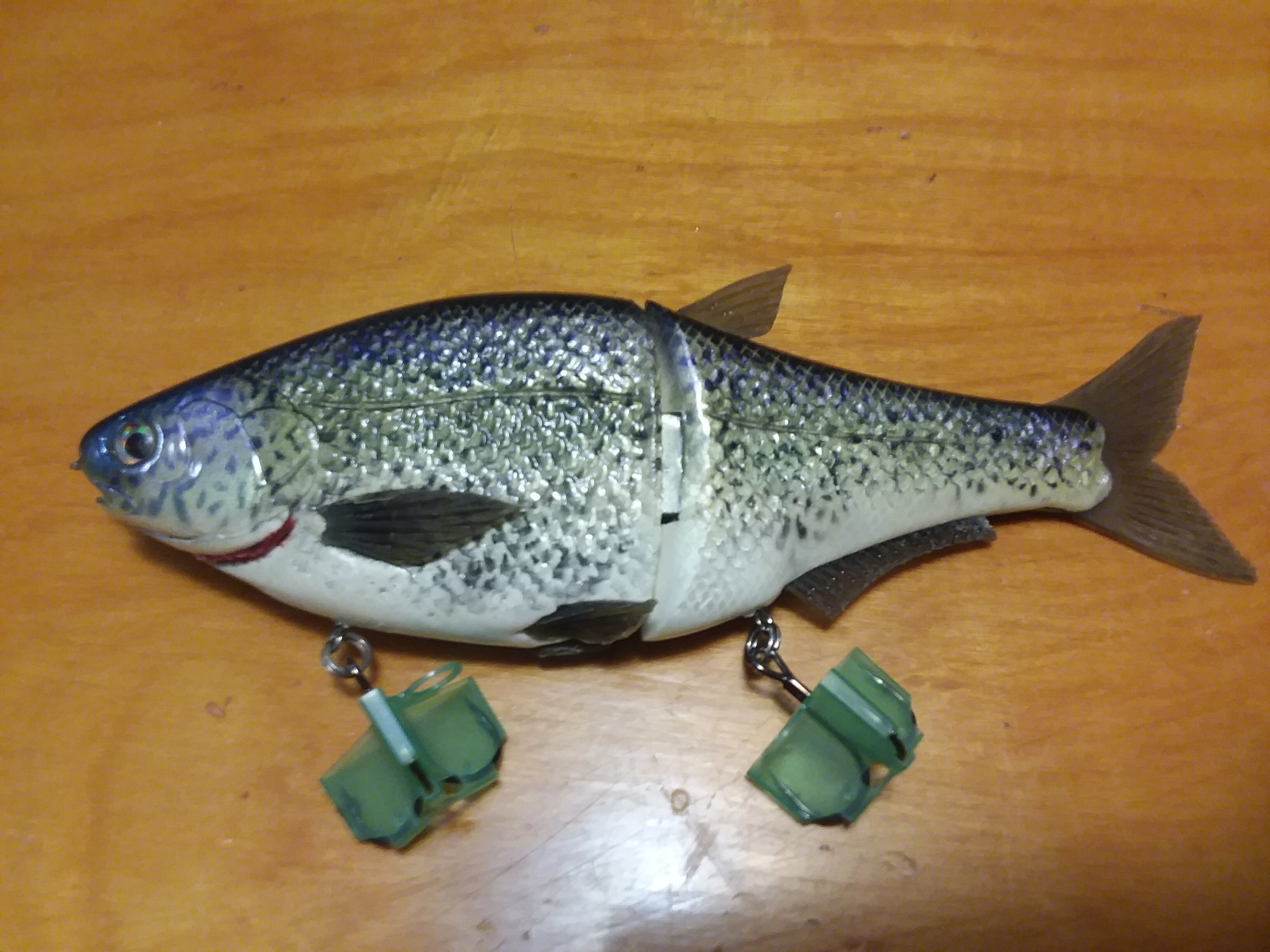 Hinkle Shad - Black Market - Swimbait Underground