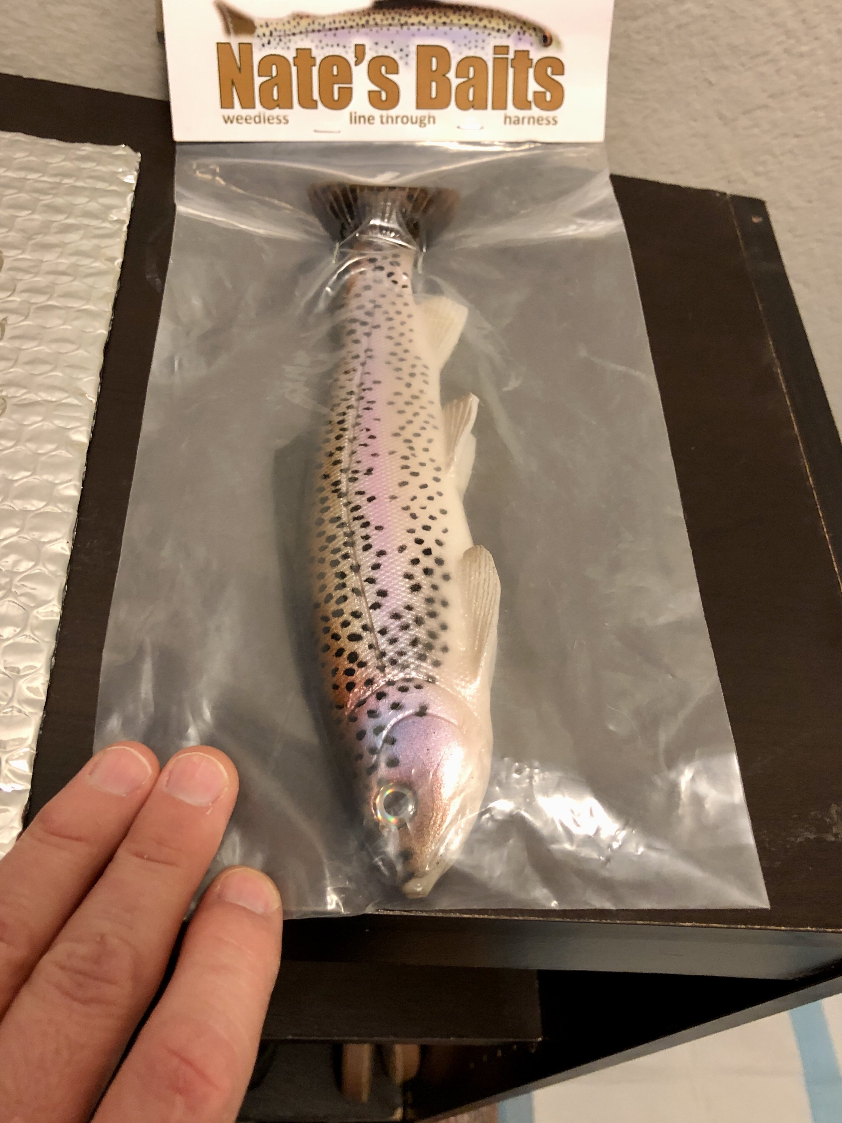 NATES 9.25” TROUT & SHADS - Black Market - Swimbait Underground