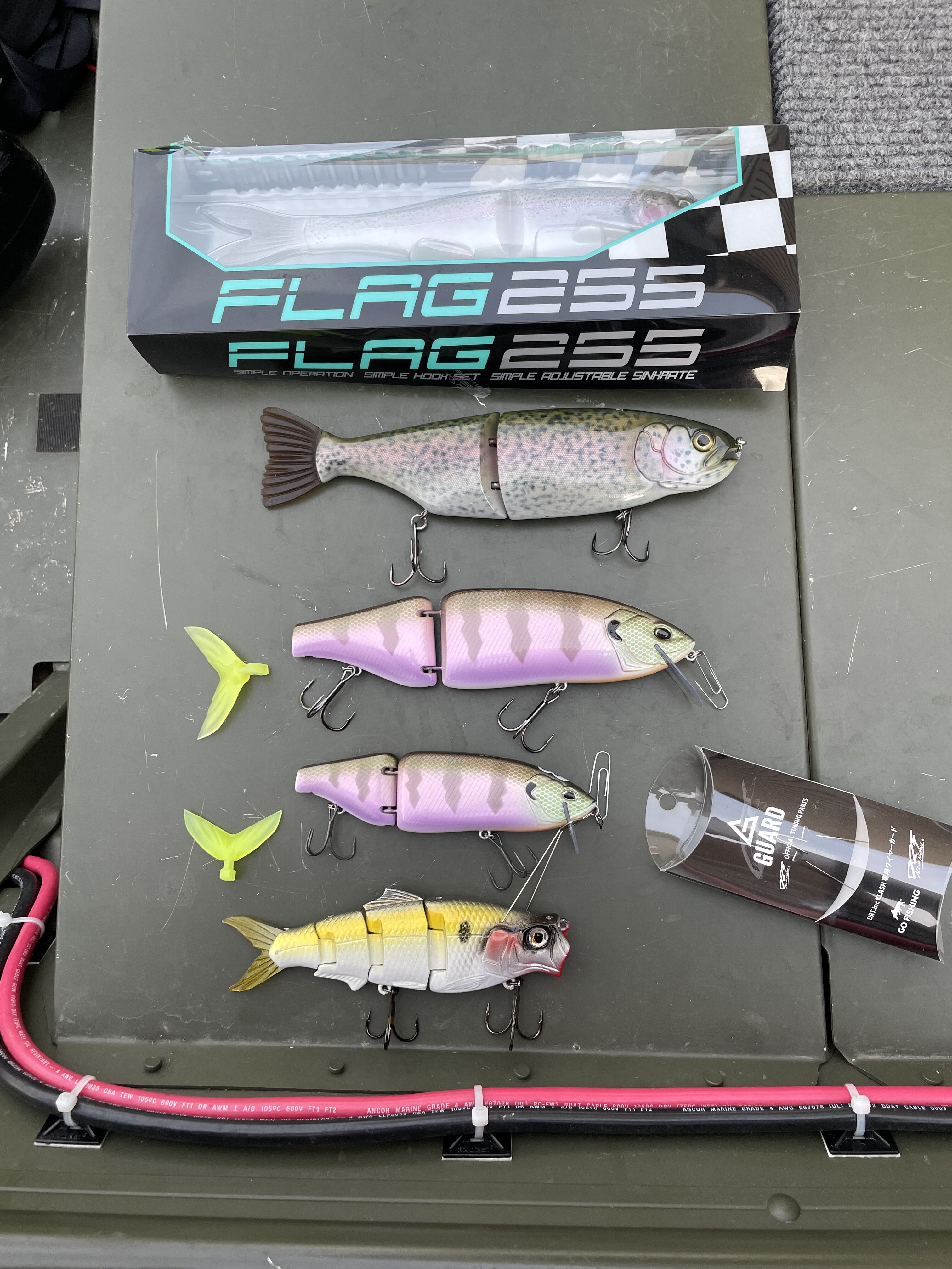 Citizens, Calcutta, Jointed Claw, Bull Shad, Golden - Black Market -  Swimbait Underground