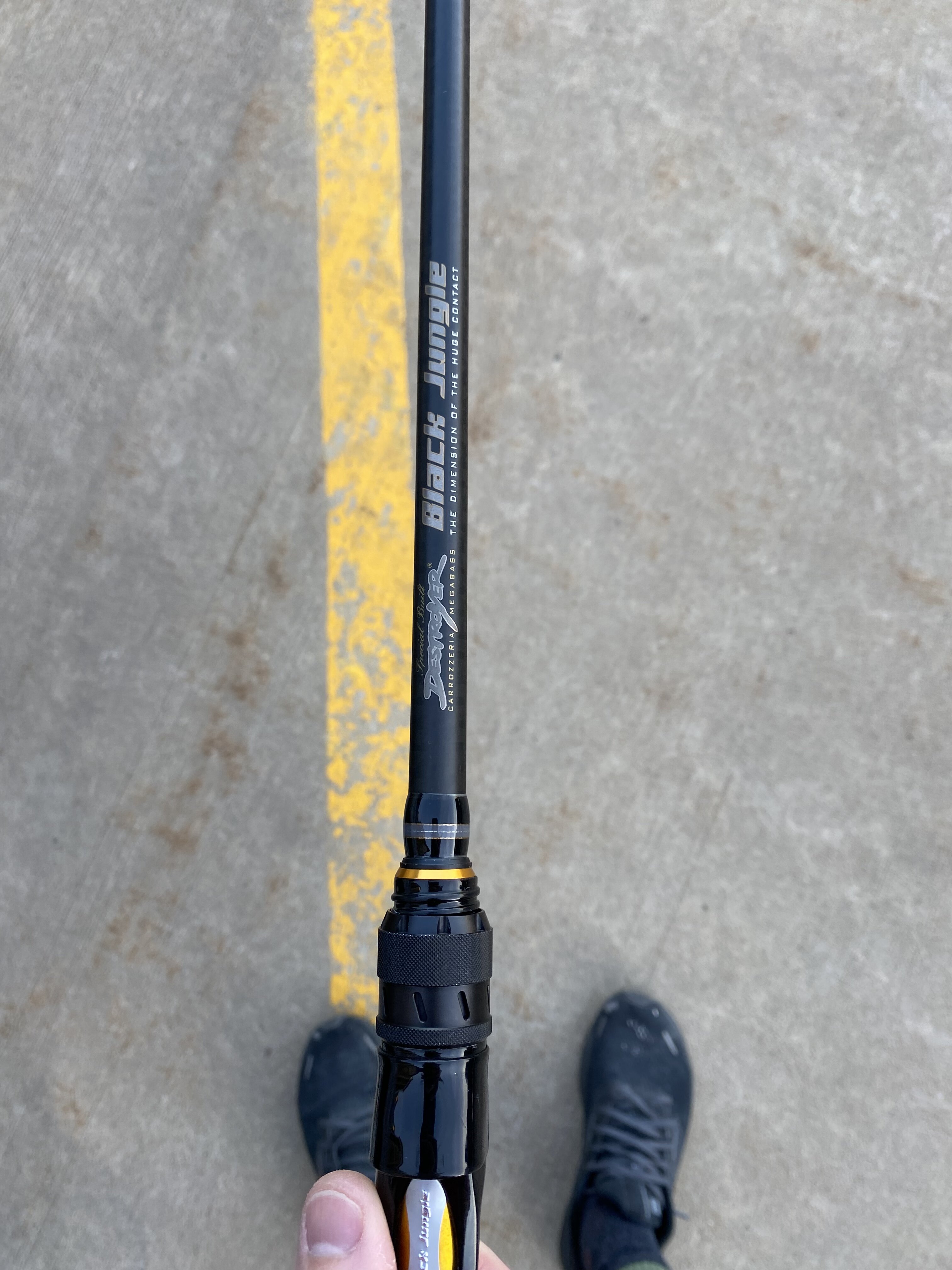 Megabass black jungle power versatile - Black Market - Swimbait