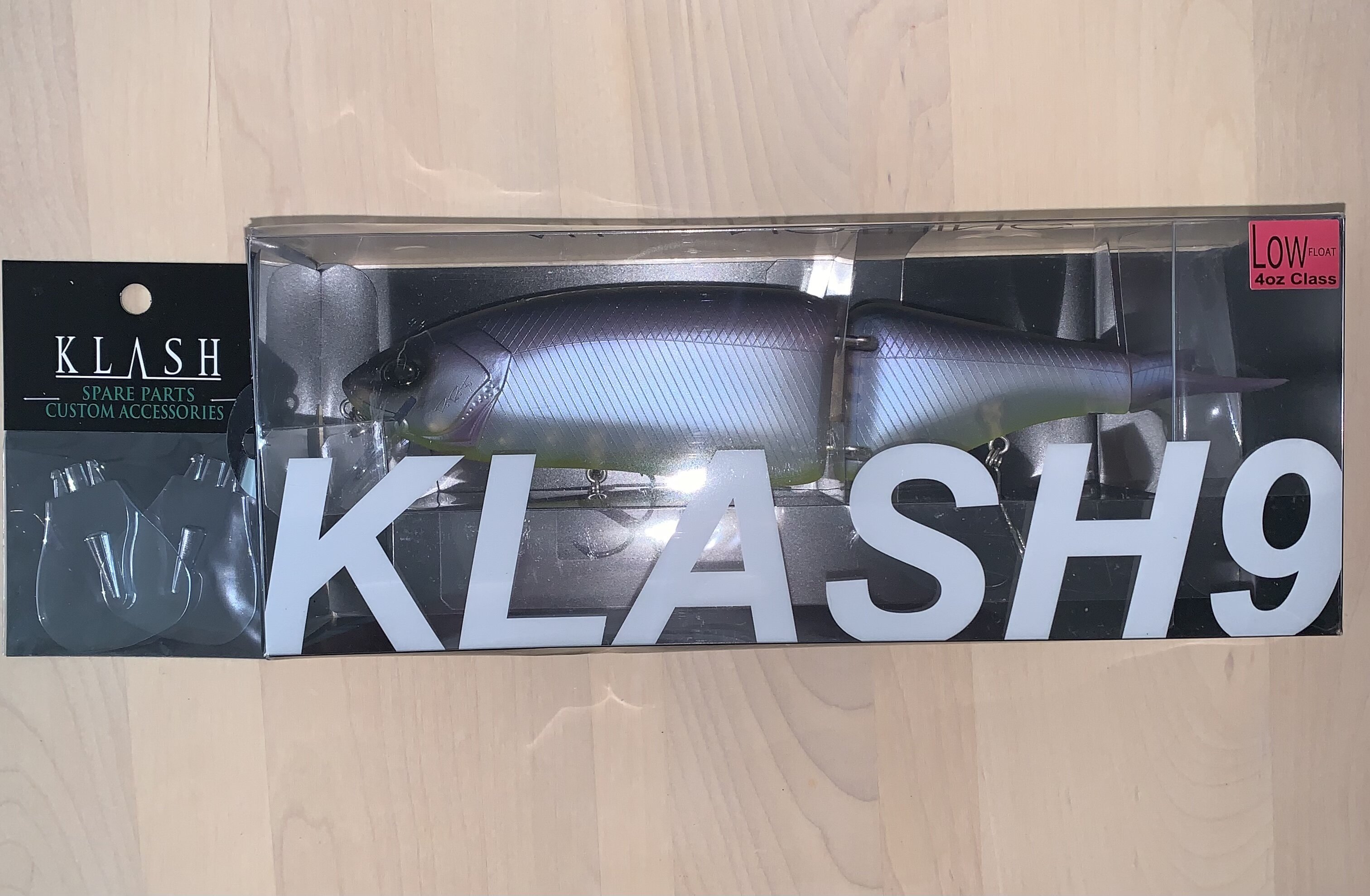 DRT Klash 9 Pro Blue + Wide Lips - Black Market - Swimbait Underground