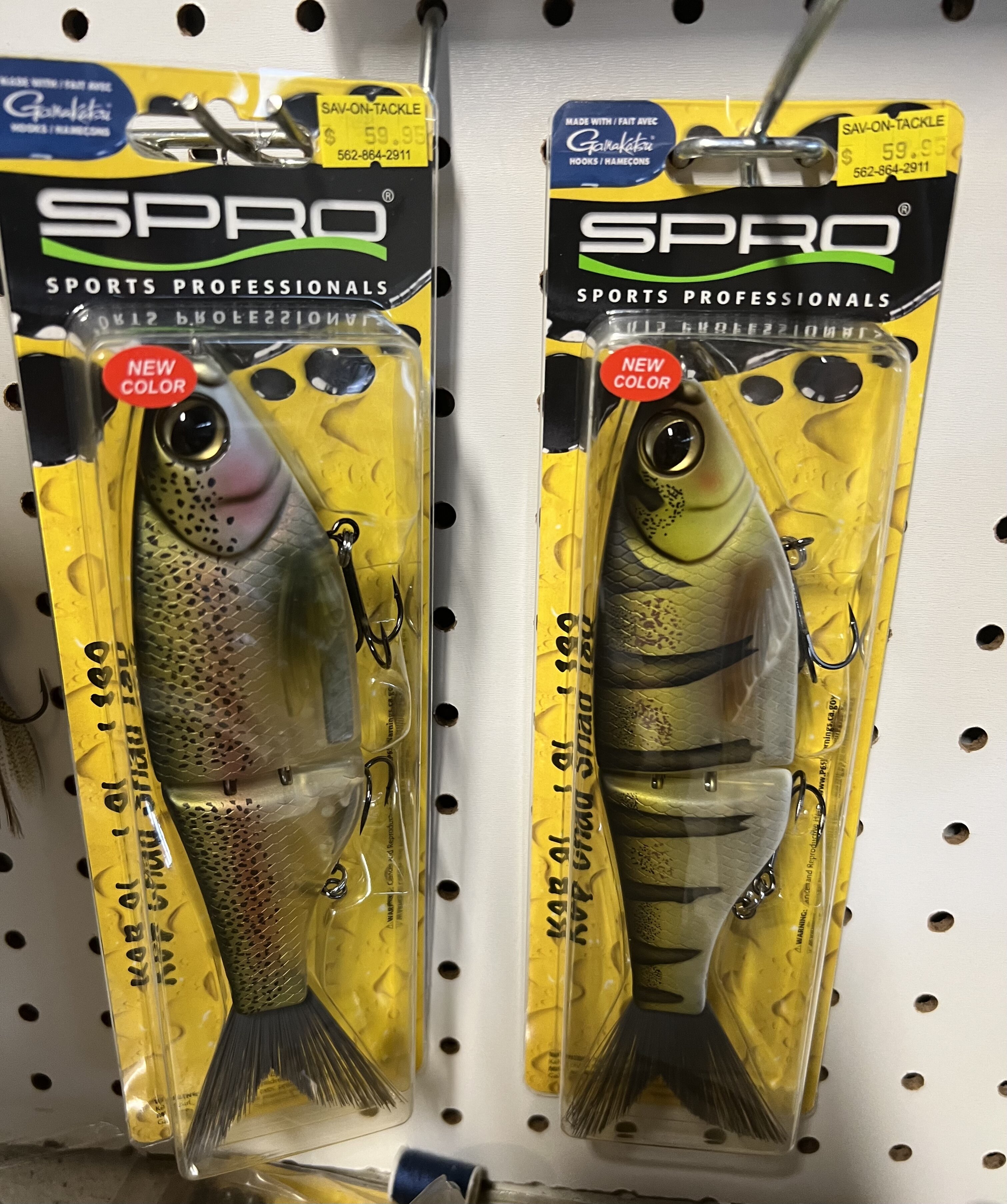 New Spro Chad Shad 180 - Trout & Perch - Black Market - Swimbait