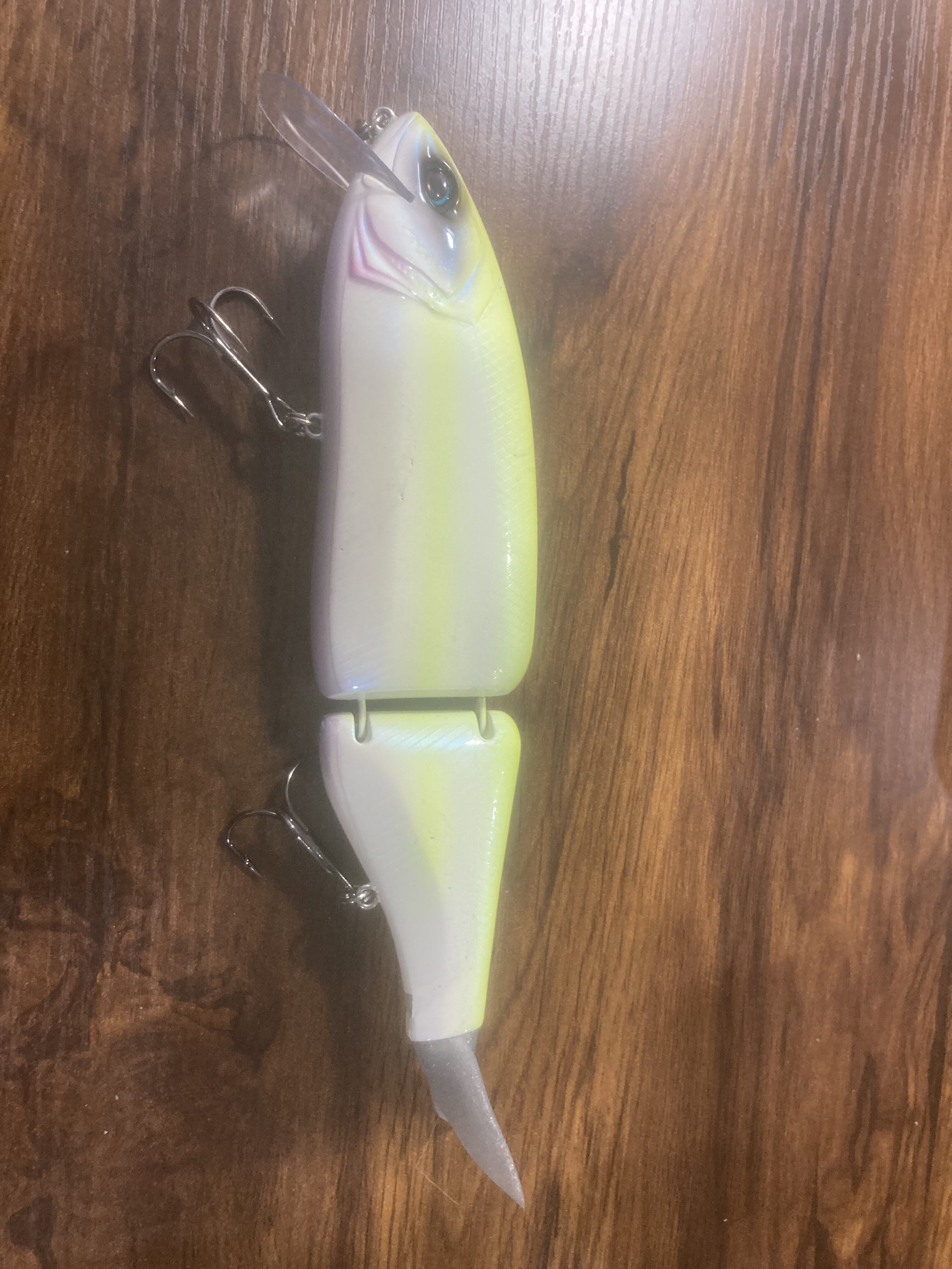 DRT Klash 9 Queen Lo Float thrown once - Black Market - Swimbait