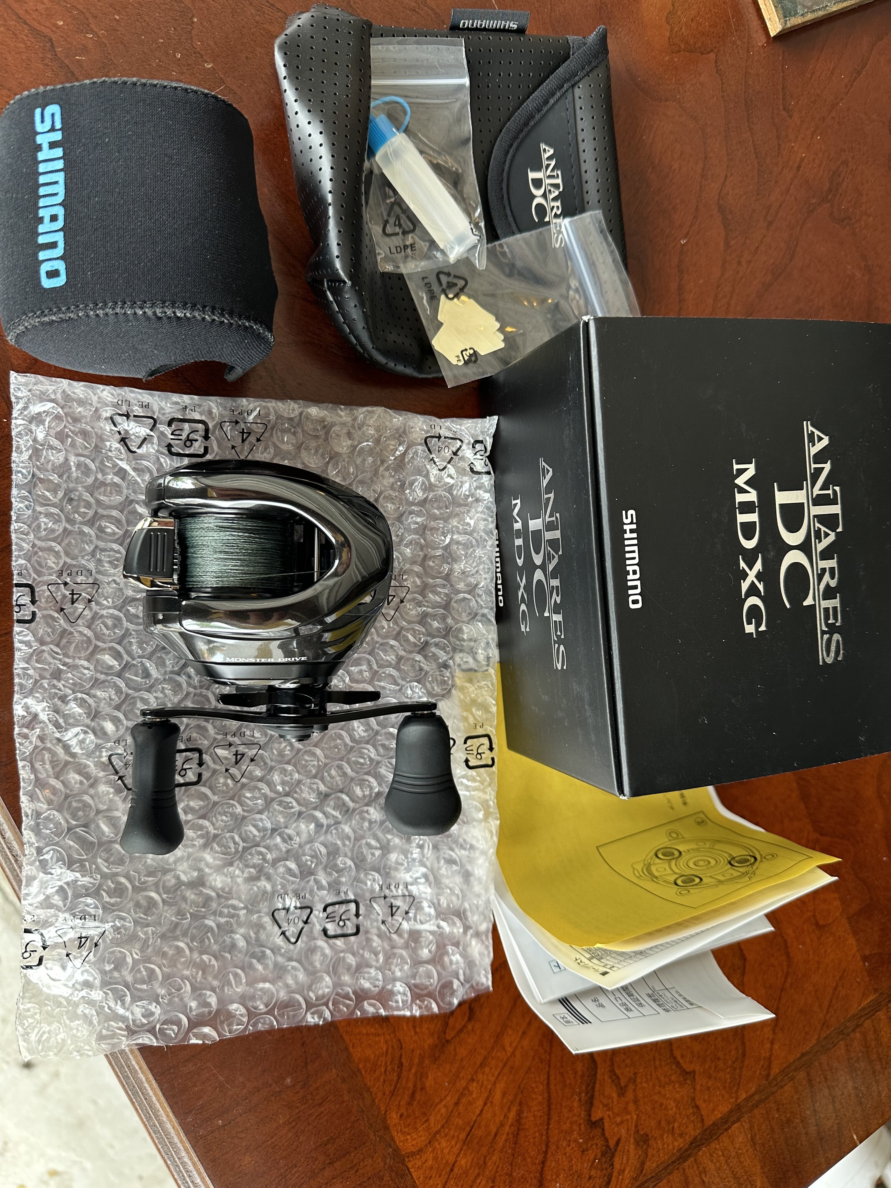 Shimano Antares DC MD xg - Black Market - Swimbait Underground